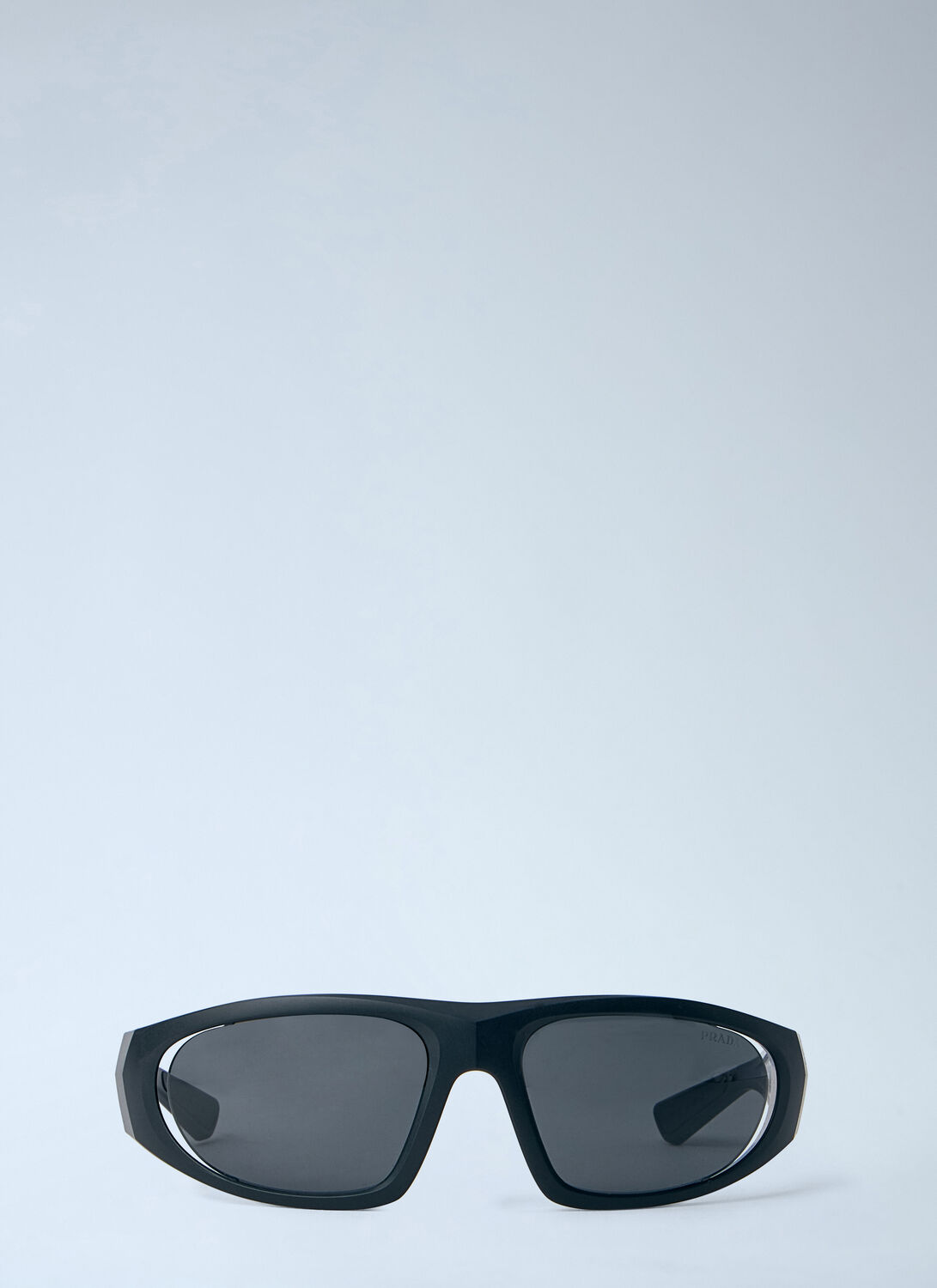 Prada Prada Linea Rossa Ps B03s Sunglasses -  Sunglasses Black One Size　プラダ リネア ロッサ PS B03s サングラス - サングラス ブラック フリー サイズ