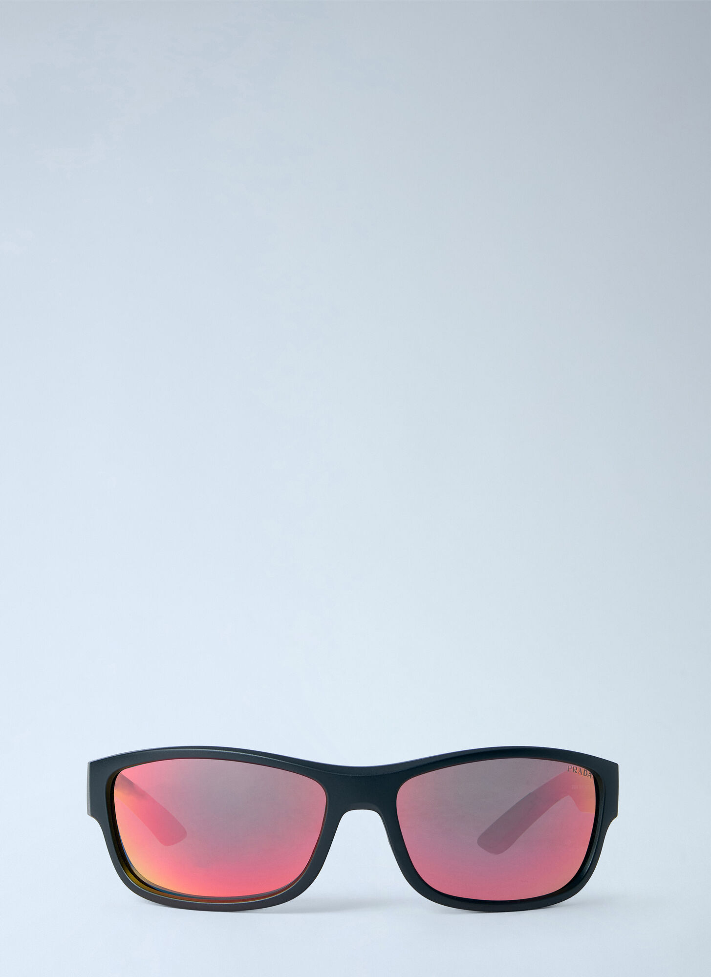 Prada Linea Rossa Unisex Black Ps C04s Mirrored Sunglasses - Sunglasses One Size - Image 1