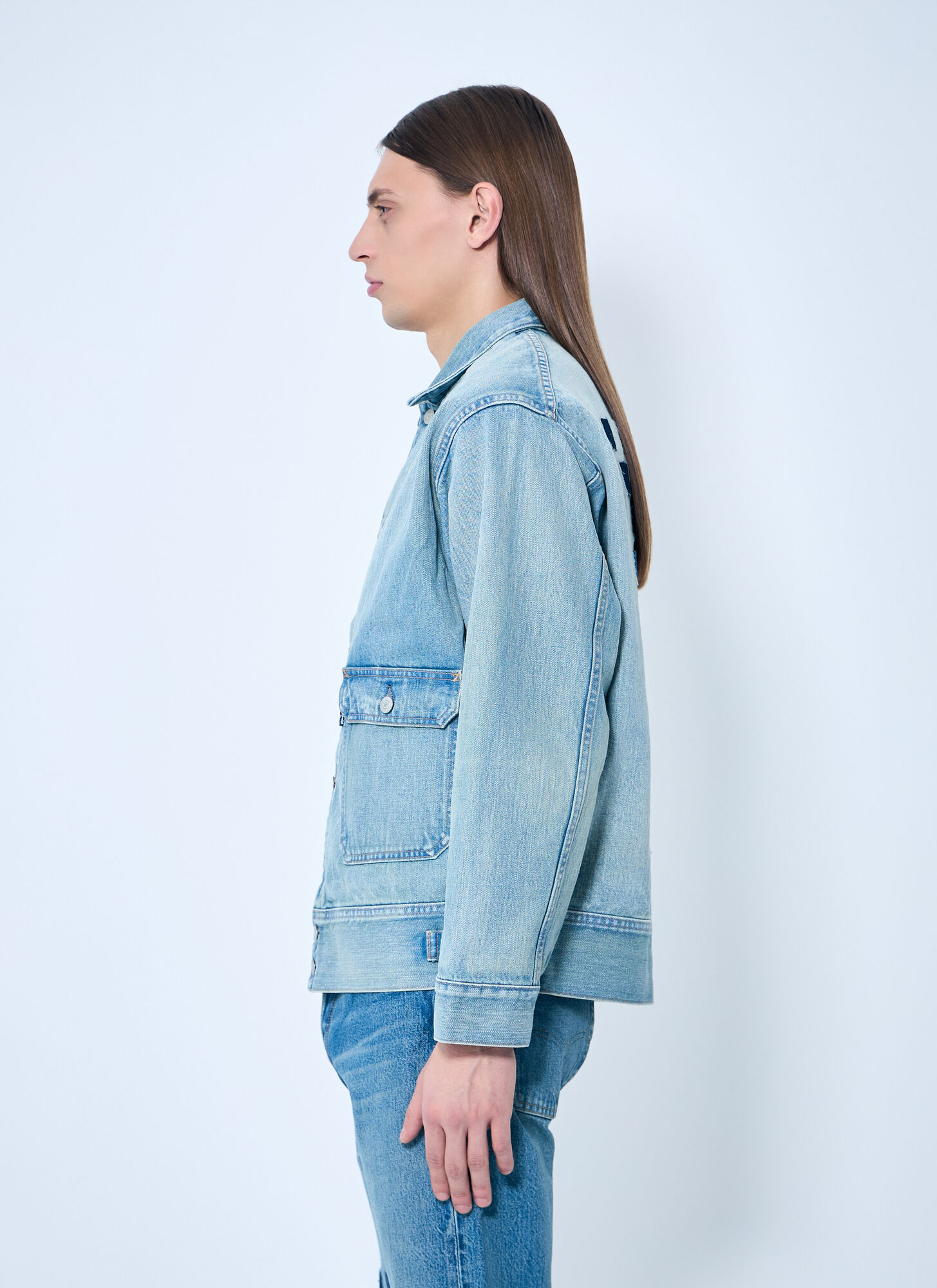  Levi's Levi's Mij Utility Trucker Jacket - Mann Jacken Blue M 