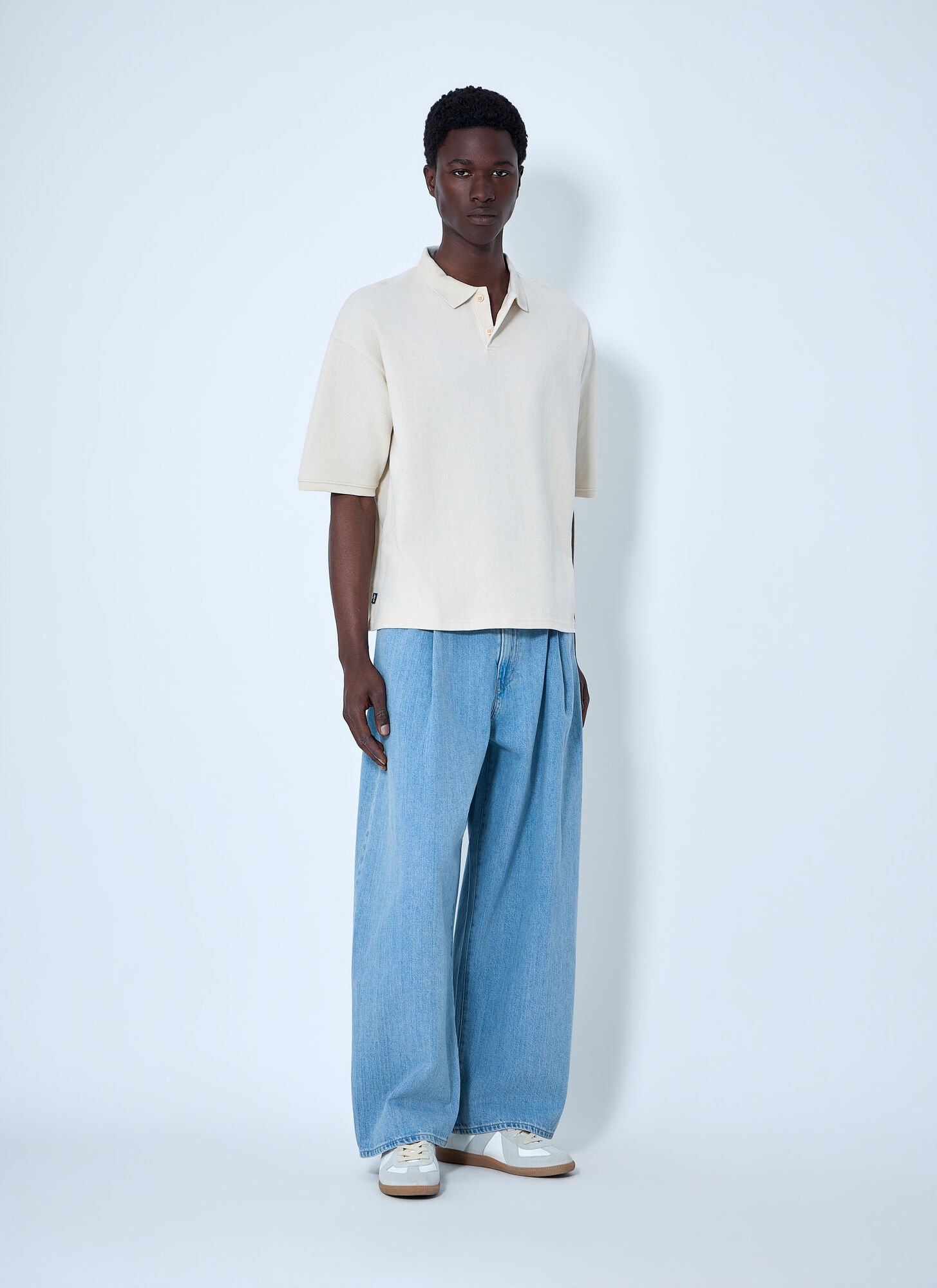  Levi's Levi's Wide-leg Denim Trousers - Mann Jeans Blue 28 