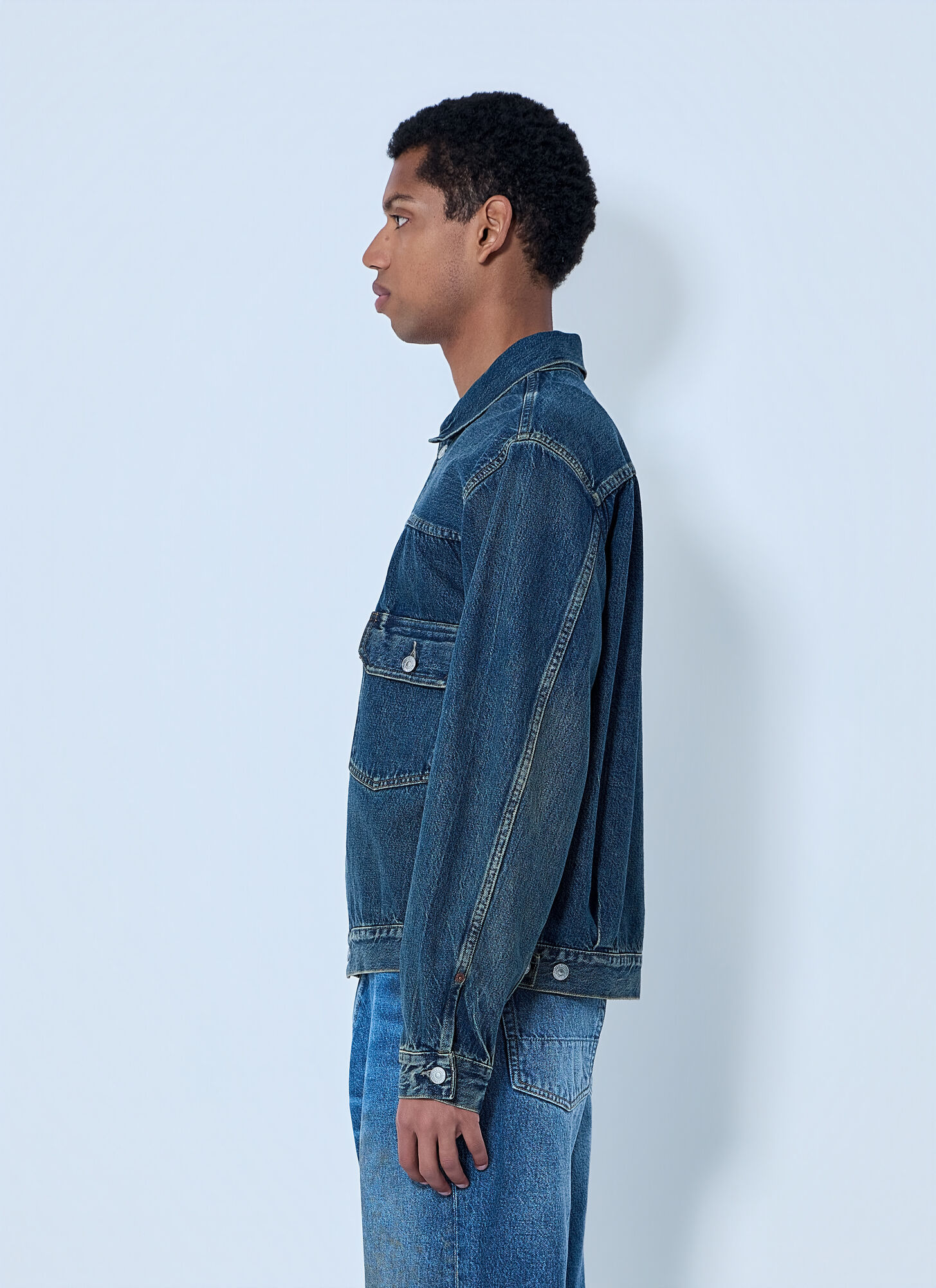  Levi's Levi's Denim Trucker Jacket - Mann Jacken Blue M 