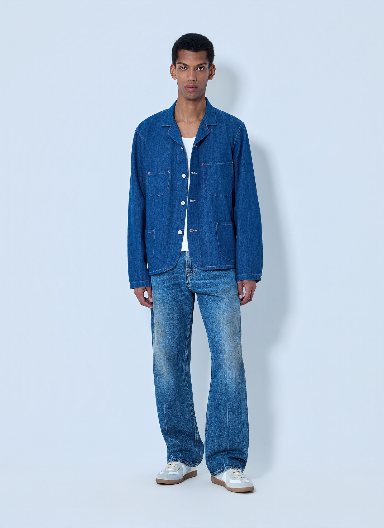 Levi's Levi's Denim Button-down Jacket - Mann Hemden Blue L 