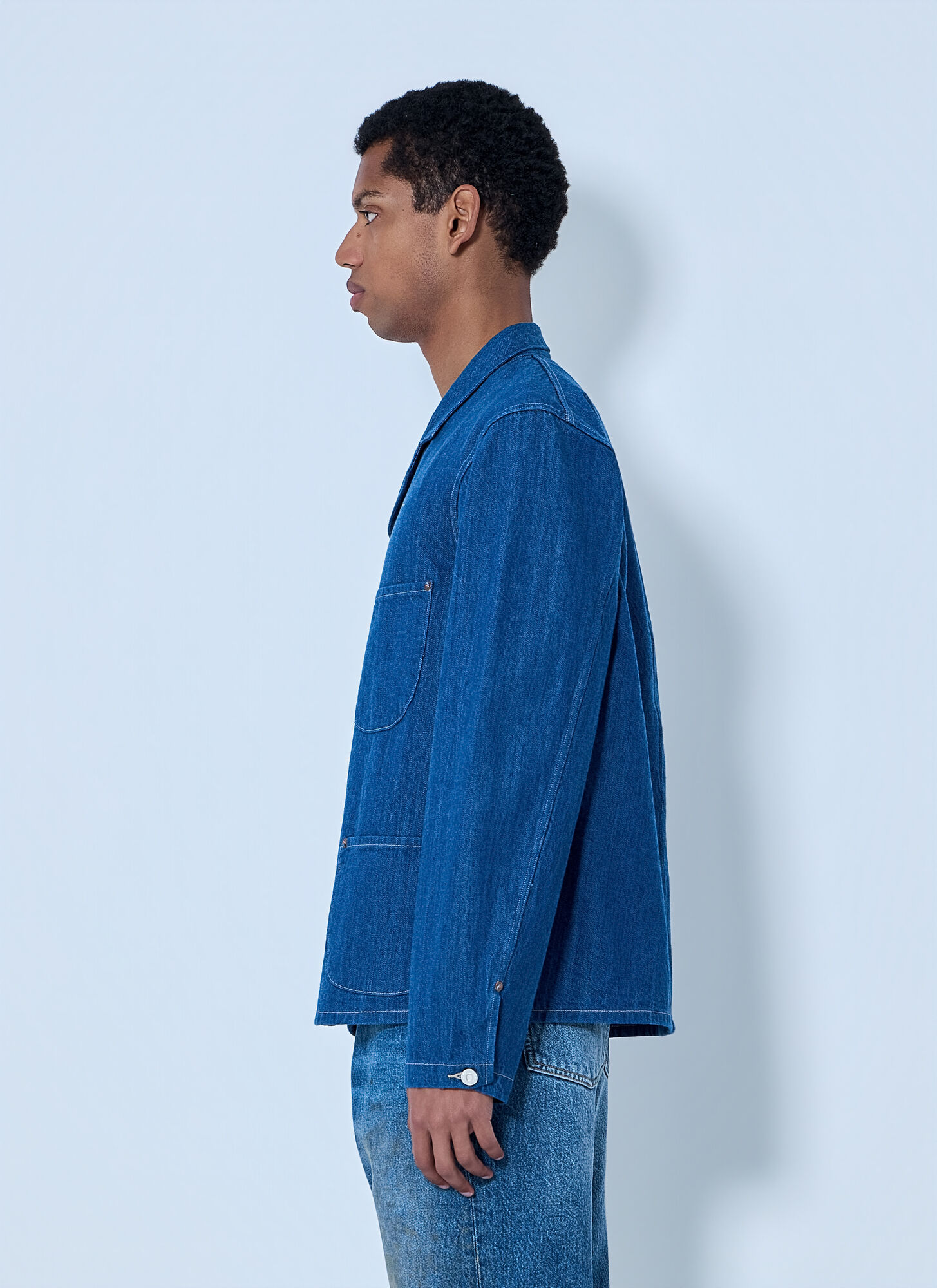  Levi's Levi's Denim Button-down Jacket - Mann Hemden Blue L 