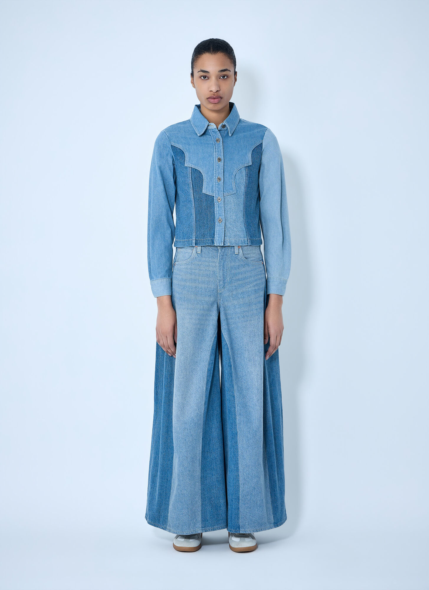  Levi's Levi's Shacket Roper Denim Jacket - Frau Jacken Blue Xs 