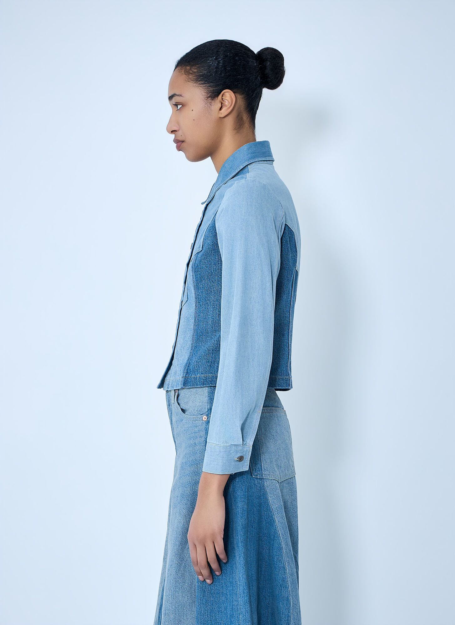  Levi's Levi's Shacket Roper Denim Jacket - Frau Jacken Blue Xs 