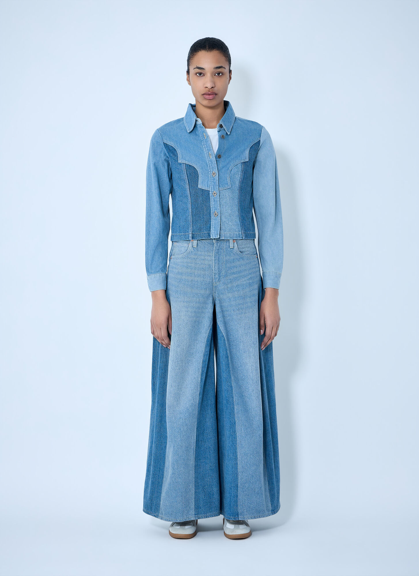  Levi's Levi's Wide-leg Denim Trousers - Frau Jeans Blue 32 