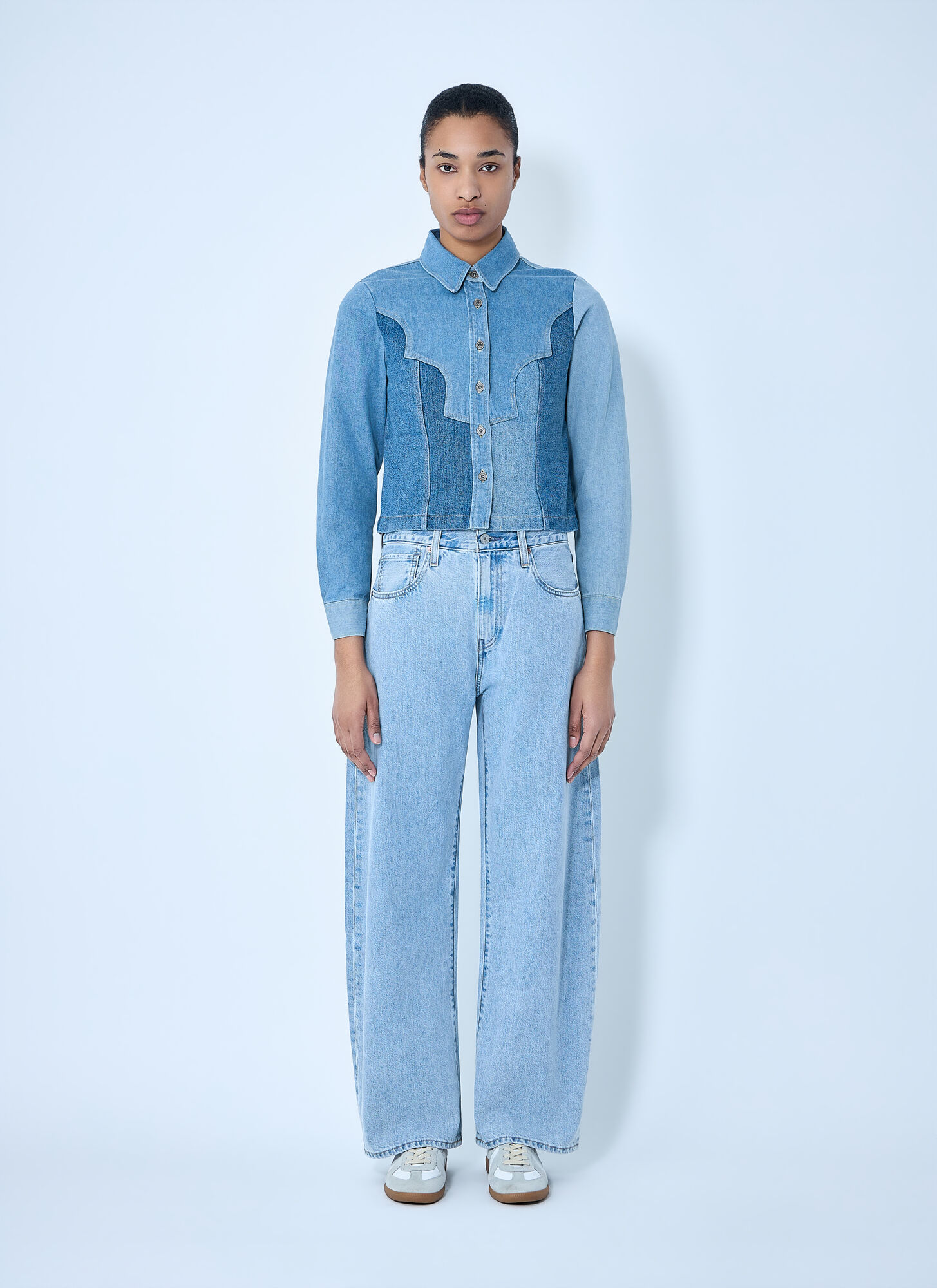  Levi's Levi's Wide-leg Denim Jeans - Frau Jeans Blue 28 