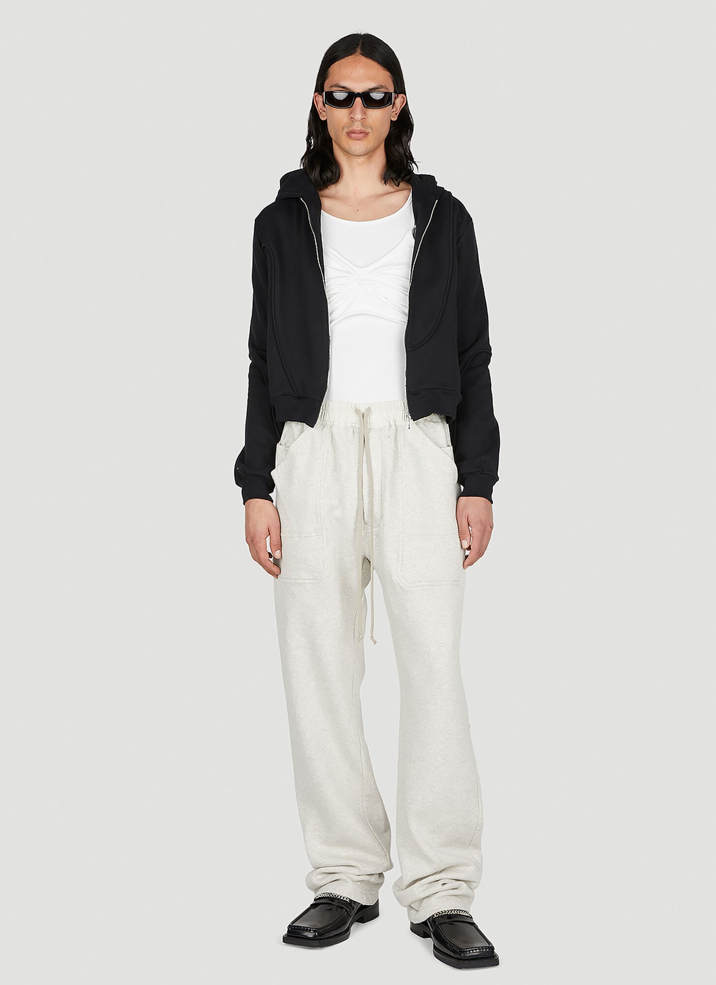  Mainline:rus/fr.ca/de Mainline:rus/fr.ca/de Draped Tank Top -  Tops White Xs 
