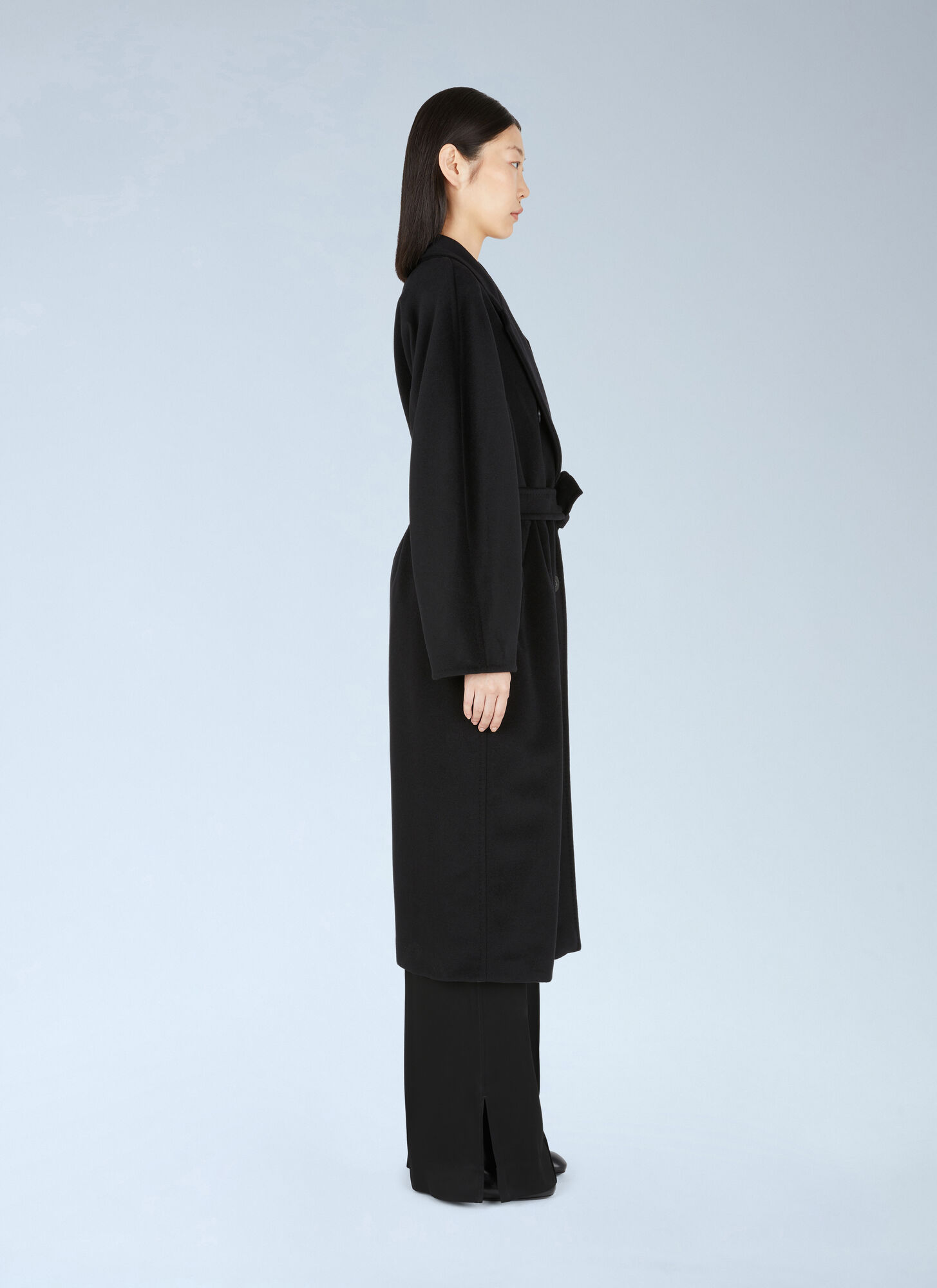  Max Mara Max Mara Madame 101801 Coat - Frau Mäntel Black It - 42 