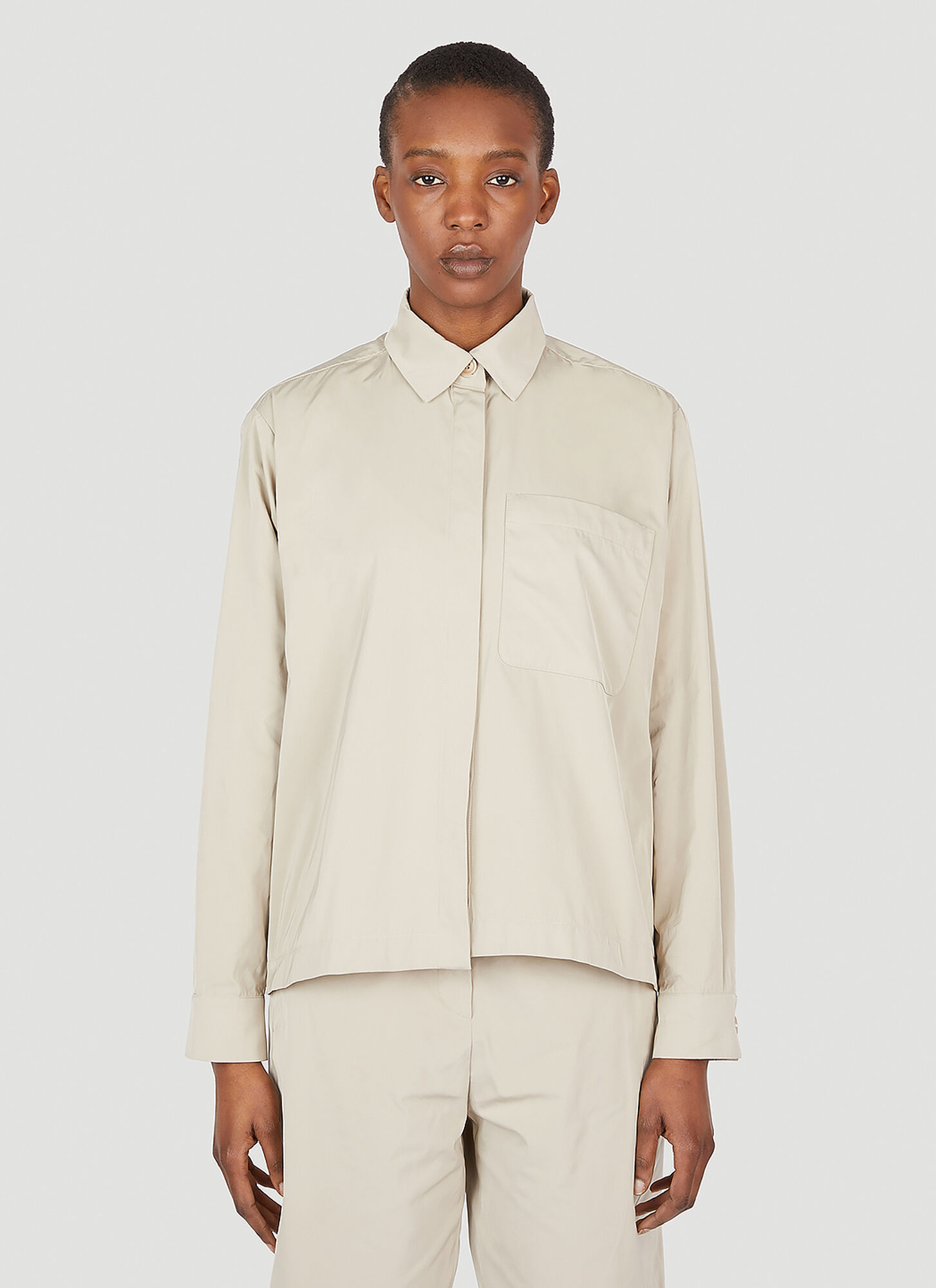 Max Mara Felix Jacket - Woman Shirts Beige It - 40　マックスマーラ フェリックス ジャケット - 女性用シャツ ベージュ It - 40 Max