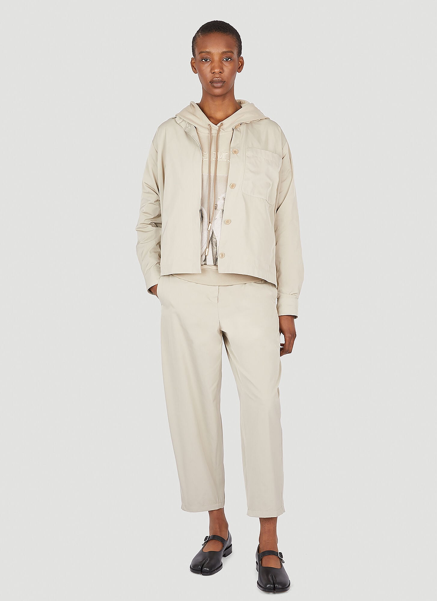  Max Mara Max Mara Felix Jacket - Frau Hemden Beige It - 40 
