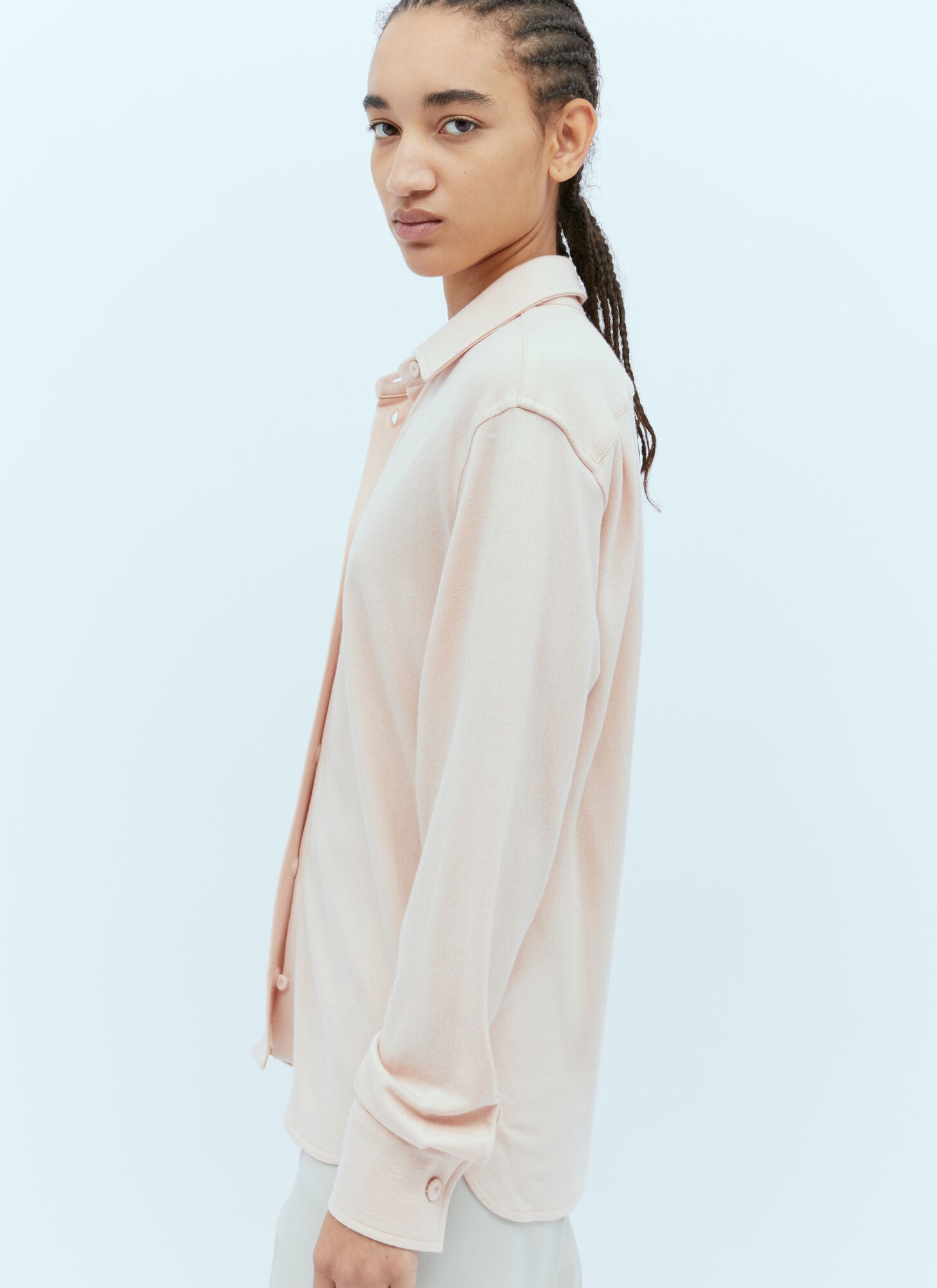  Max Mara Max Mara Wool Shirt - Frau Hemden Pink It - 40 