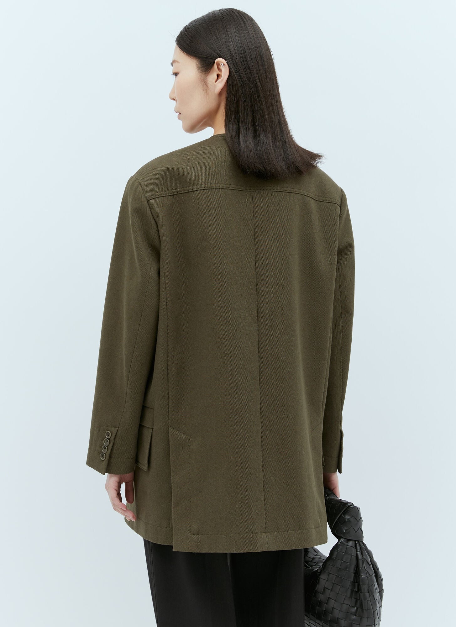  Max Mara Max Mara Woven Jacket - Frau Jacken Green It - 42 