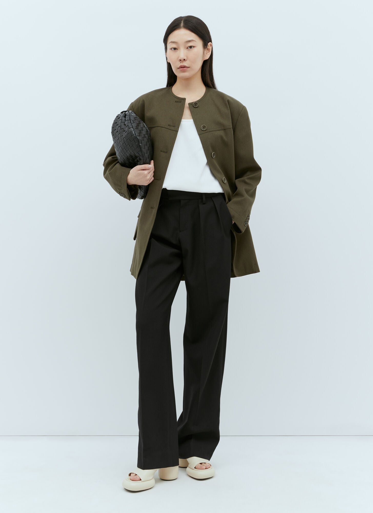  Max Mara Max Mara Woven Jacket - Frau Jacken Green It - 42 