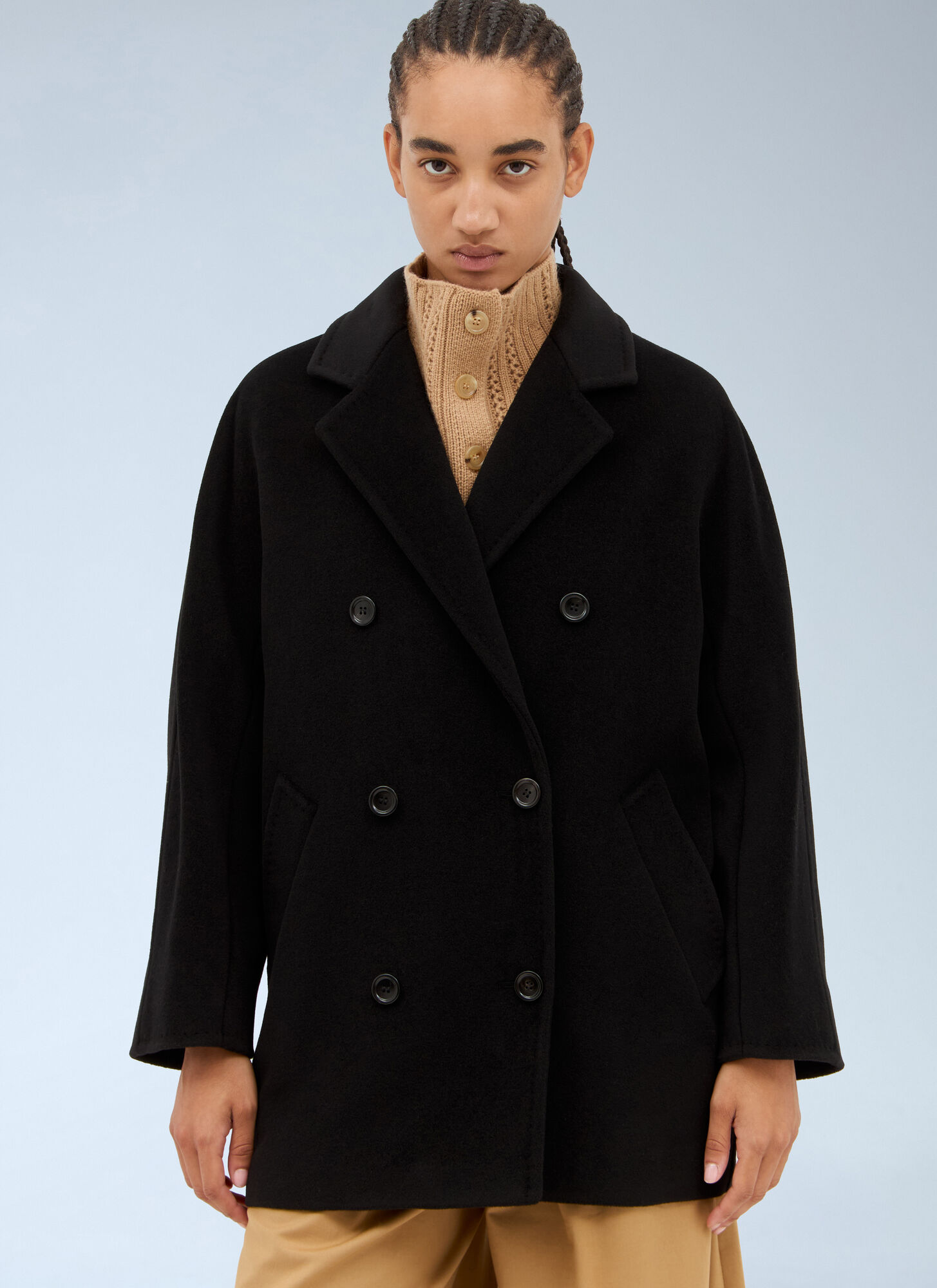 Max Mara Wool And Cashmere Short Coat - Image 2