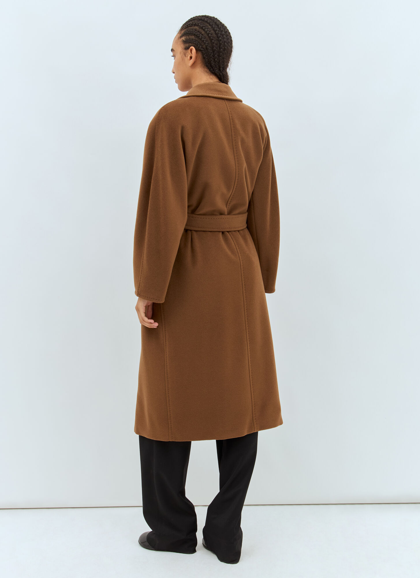 Max Mara Max Mara Madame 101801 Coat - Frau Mäntel Brown It - 34 