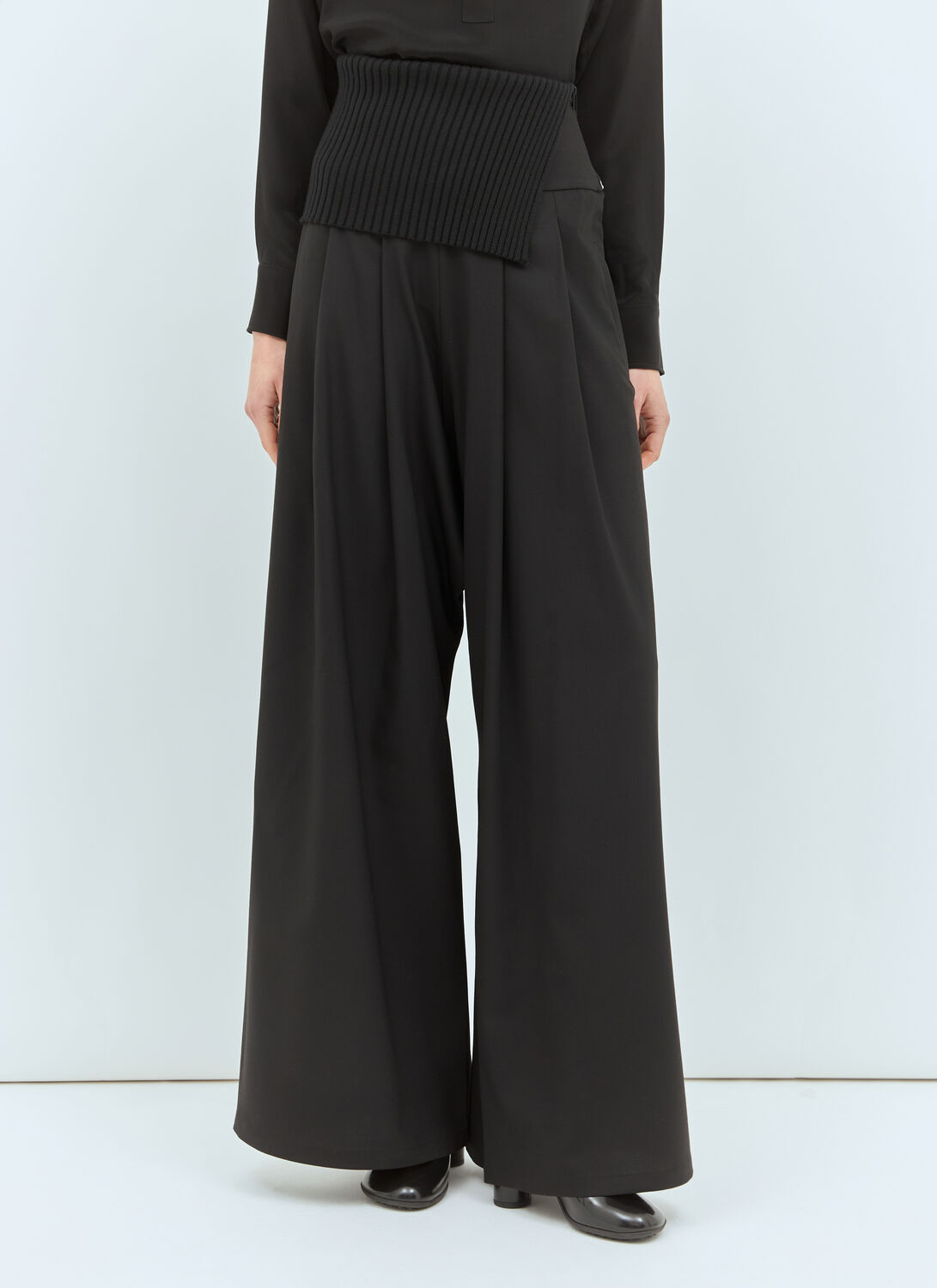 Max Mara Cosmo Trousers In Black