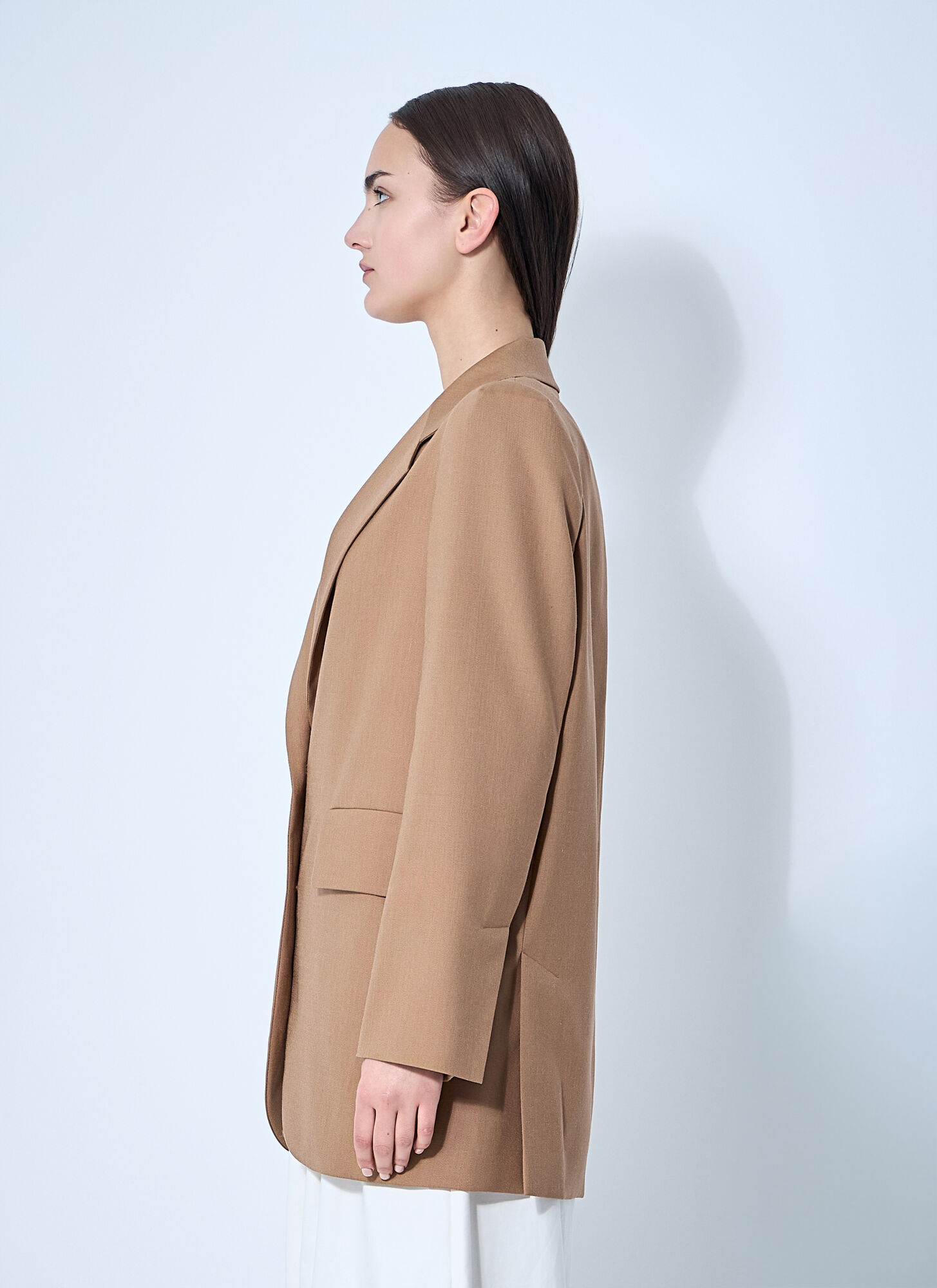  Max Mara Max Mara Single-breasted Blazer - Frau Blazers Beige Uk - 12 