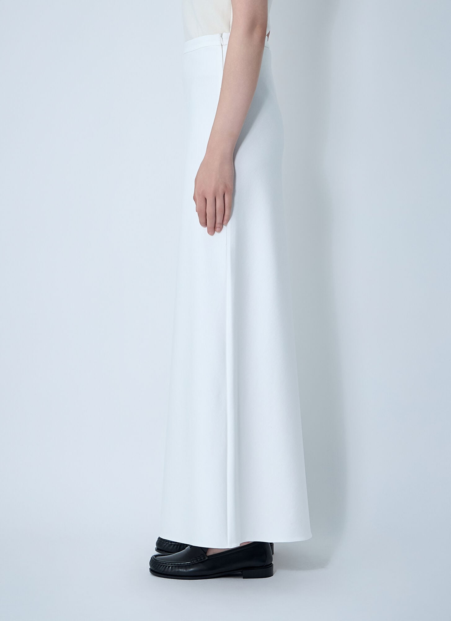  Max Mara Max Mara Vernice Midi Skirt - Frau Röcke White It - 42 