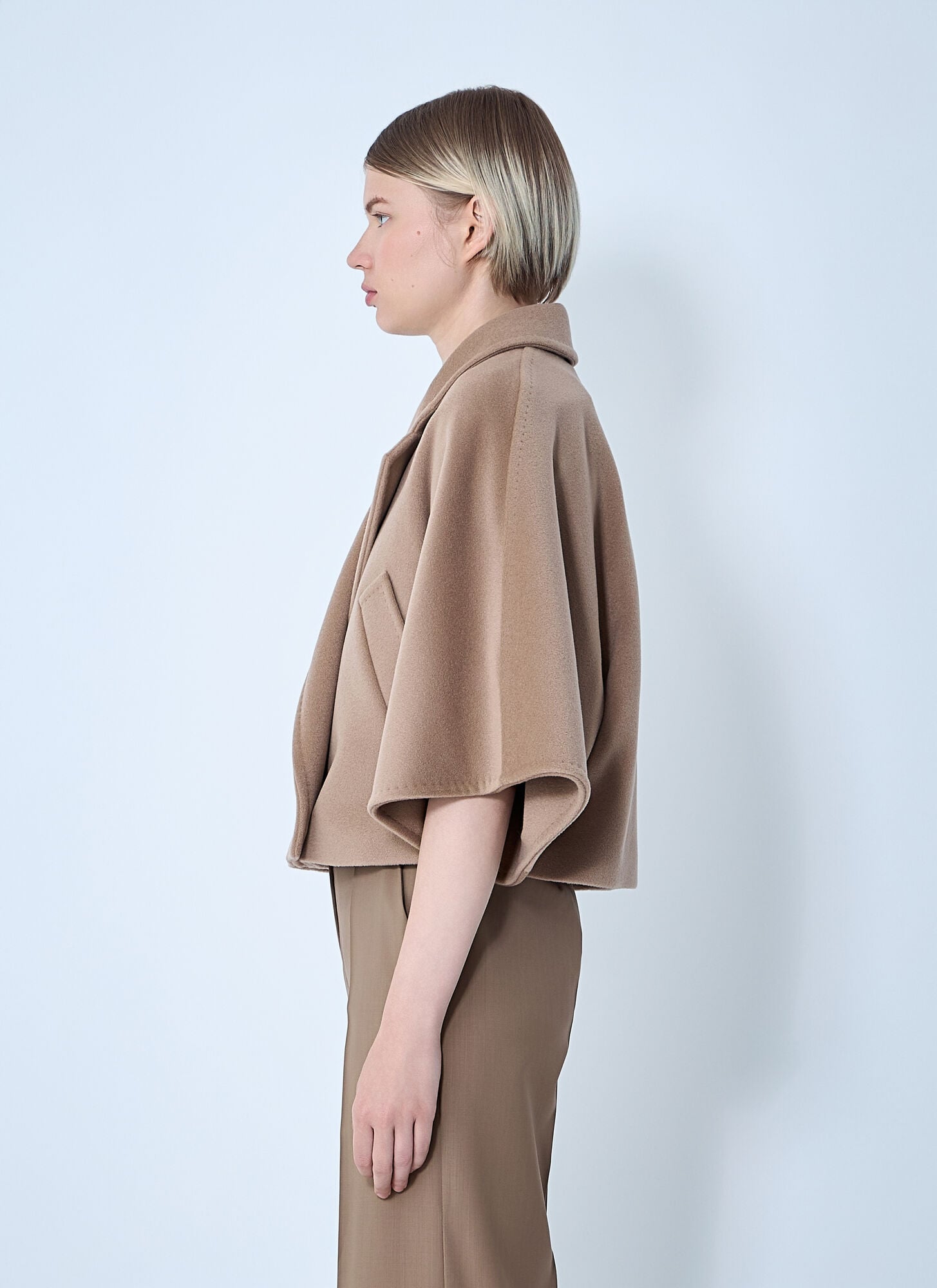  Max Mara Max Mara Cropped Jacket - Woman Jackets Camel It - 42 
