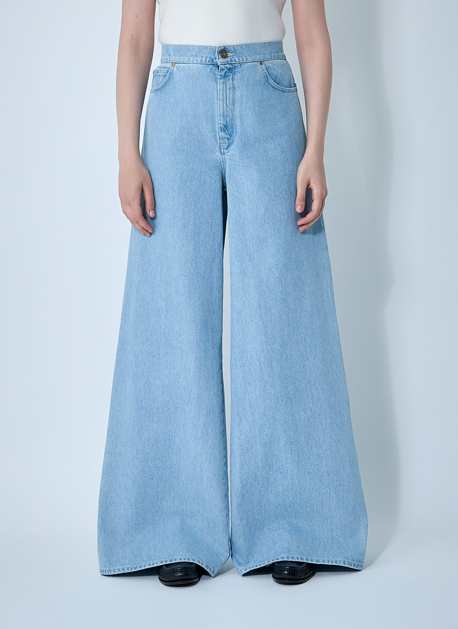 Max Mara Women Denim Jeans In Blue