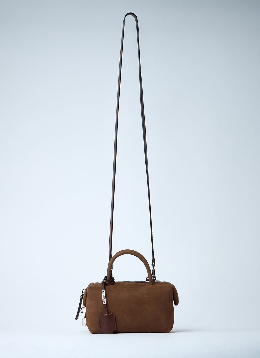 Max Mara Small Holdall Shoulder Bag - Woman Shoulder Bags Dark Brown One Size