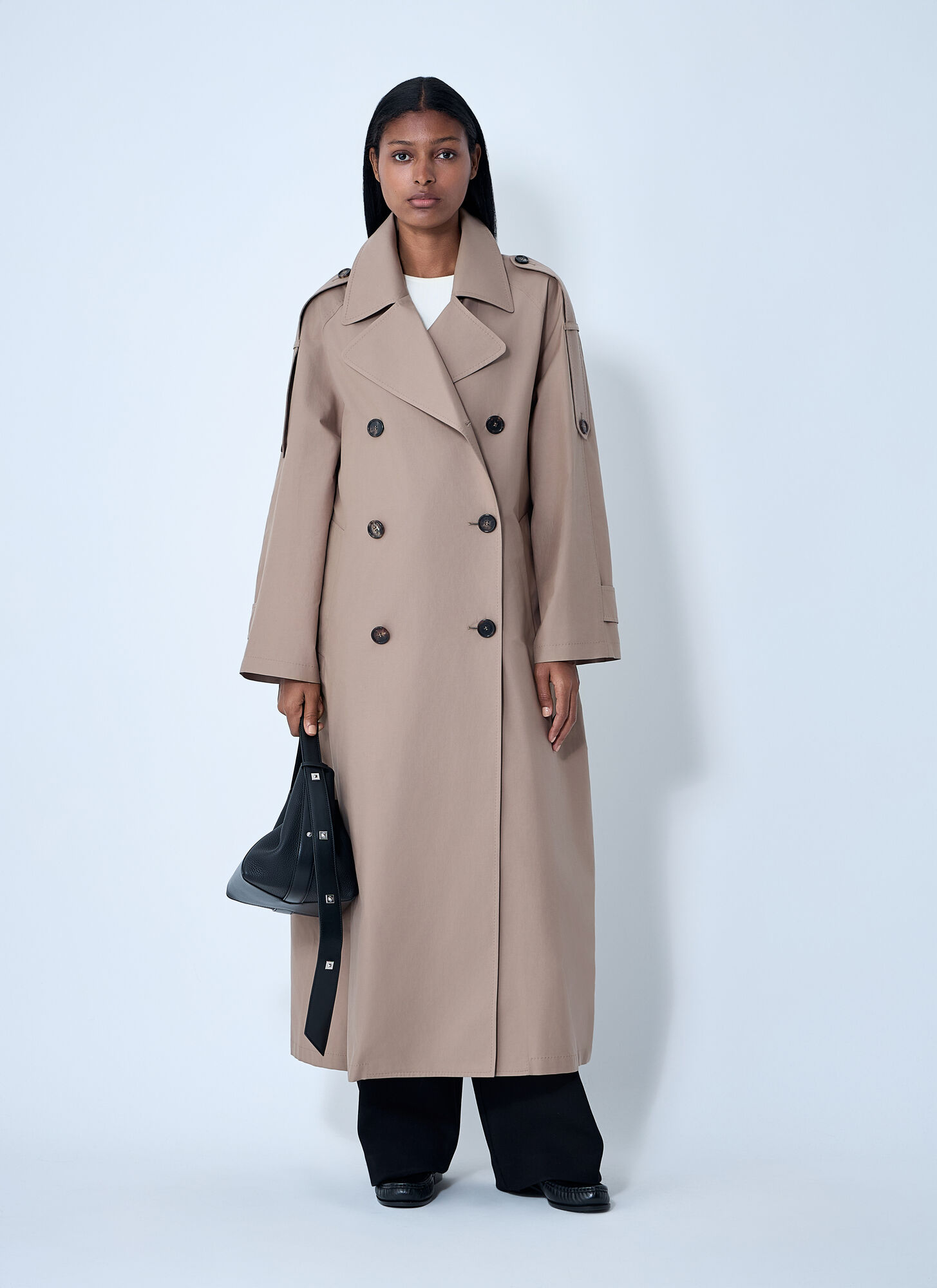  Max Mara Max Mara Trench Coat - Frau Mäntel Camel It - 38 