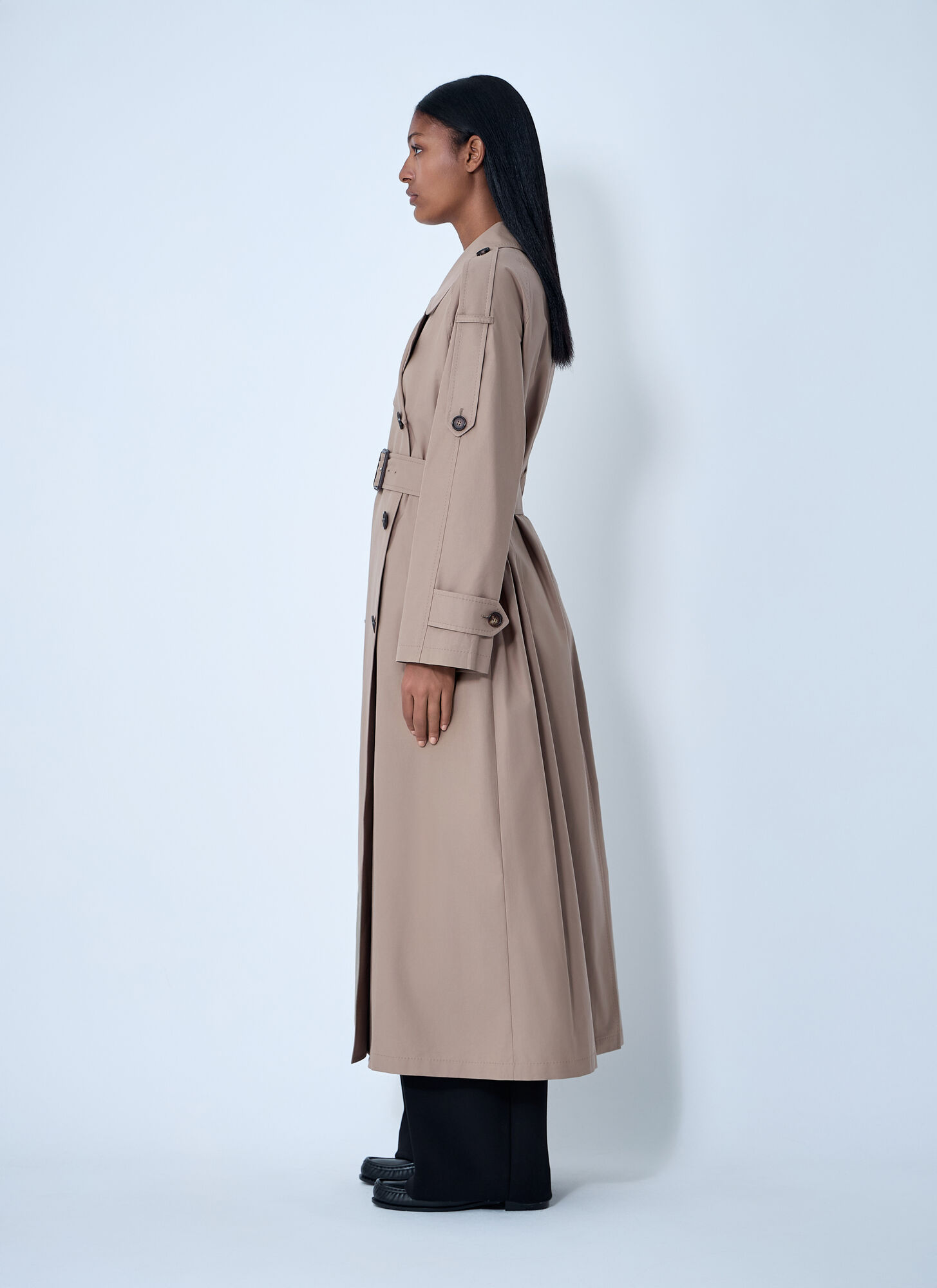  Max Mara Max Mara Trench Coat - Frau Mäntel Camel It - 38 