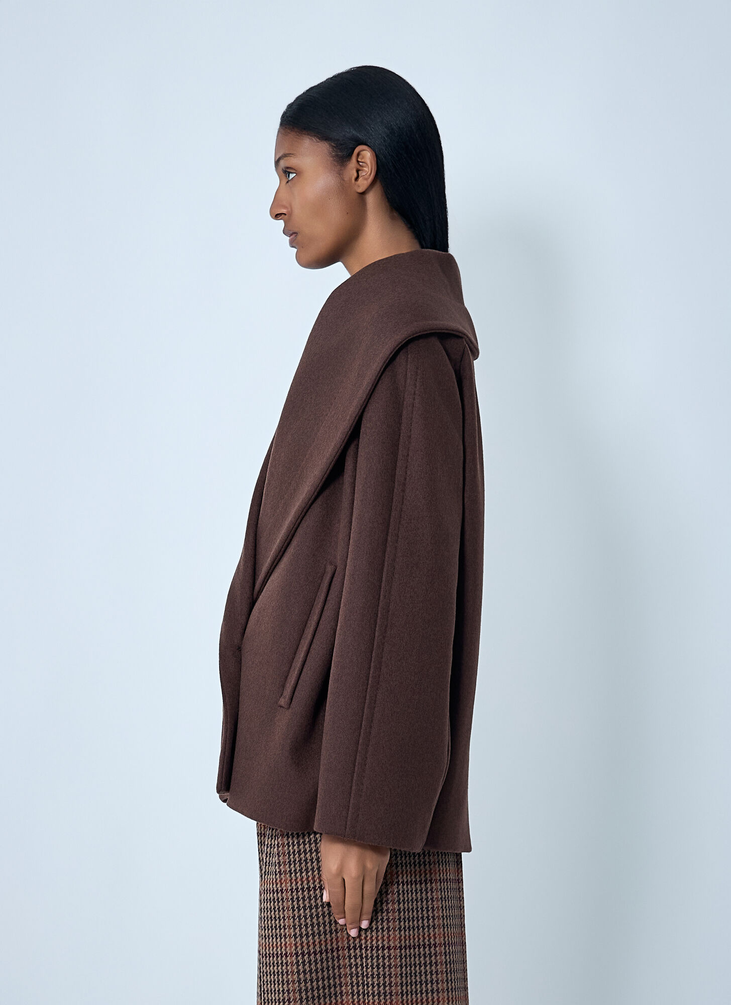  Max Mara Max Mara Cashmere Coat - Frau Mäntel Brown It - 38 