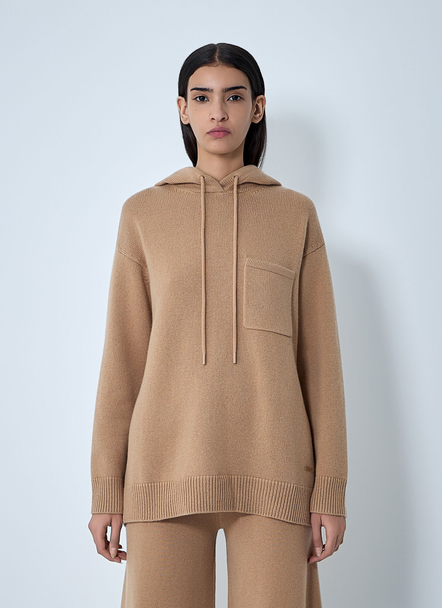 Max Mara Wool-and-cashmere-blend Sweater - Woman Sweatshirts Camel M