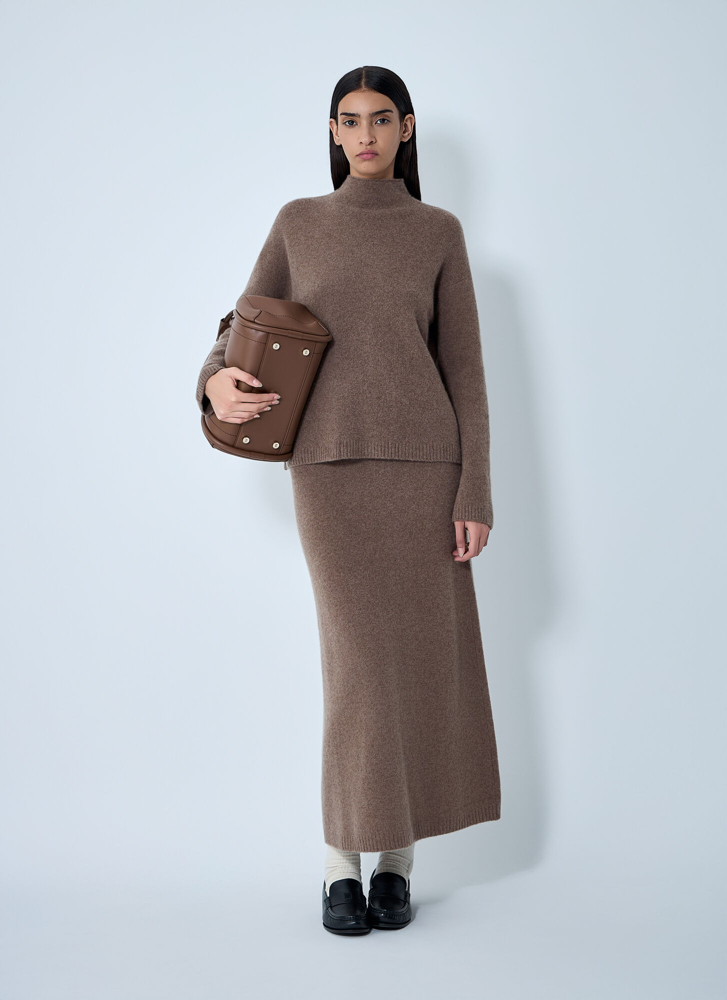  Max Mara Max Mara Orlaya Sweater - Frau Strick Brown Xs 