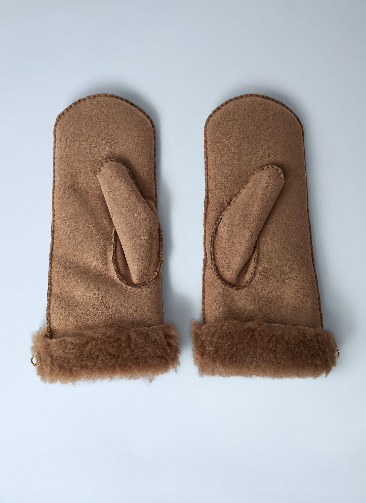 Max Mara Max Mara Sand Gloves - Frau Handschuhe Camel S - M 