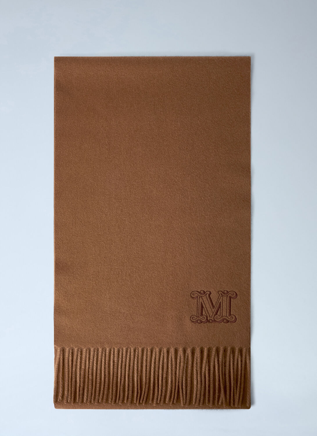 Max Mara Cashmere Scarf In Brown