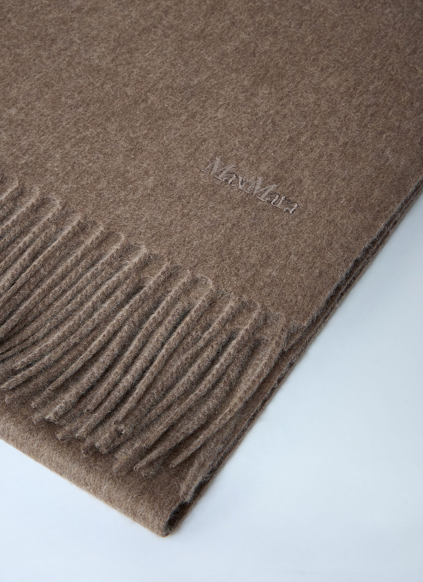  Max Mara Max Mara Cashmere Scarf - Frau Scarves Brown One Size 