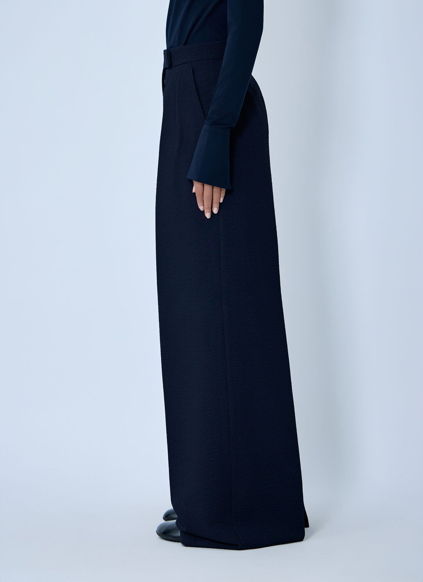  Max Mara Max Mara Wool-blend Pants - Frau Hosen Navy It - 44 