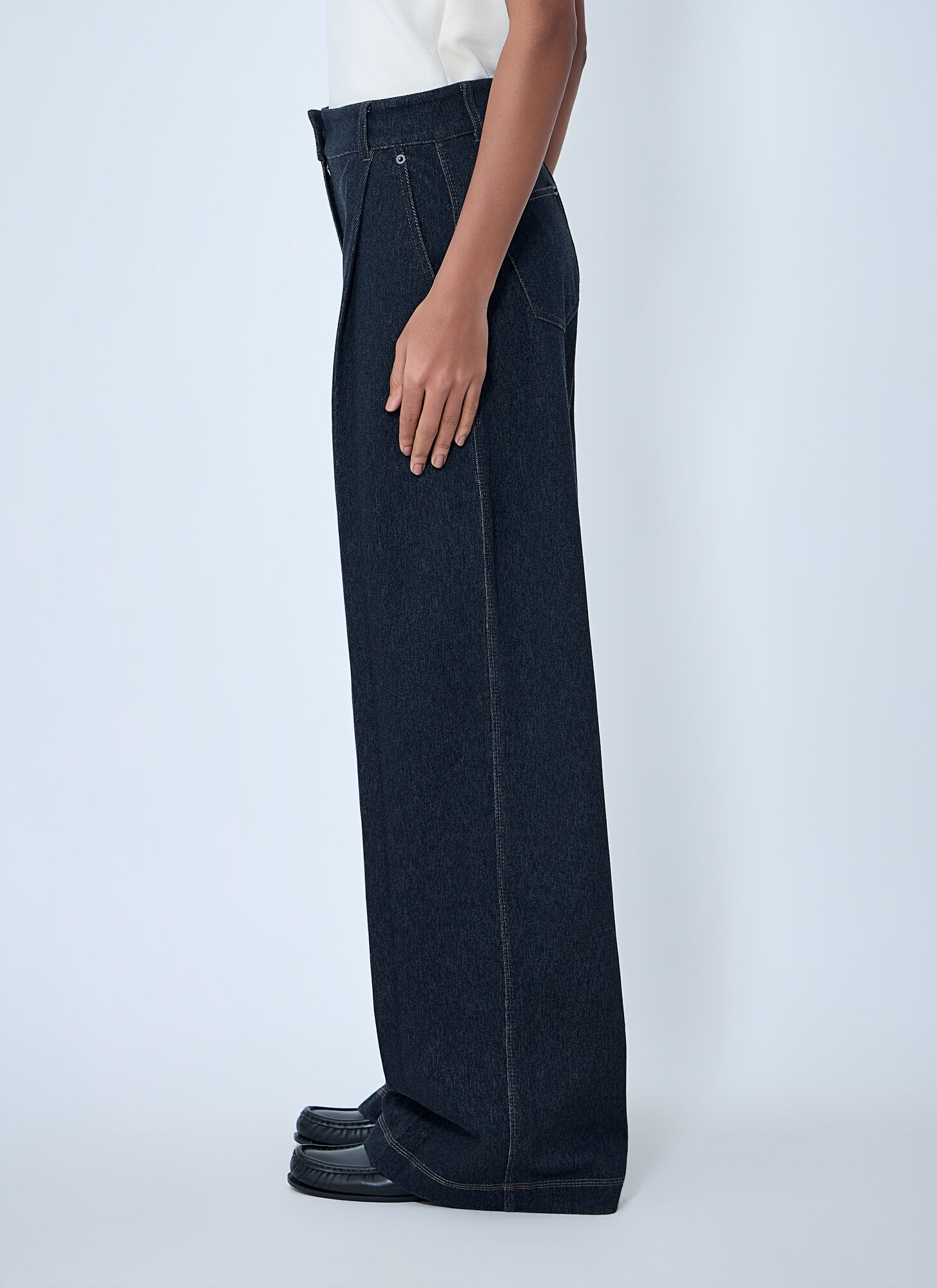  Max Mara Max Mara Petereo Pants - Frau Hosen Navy L 