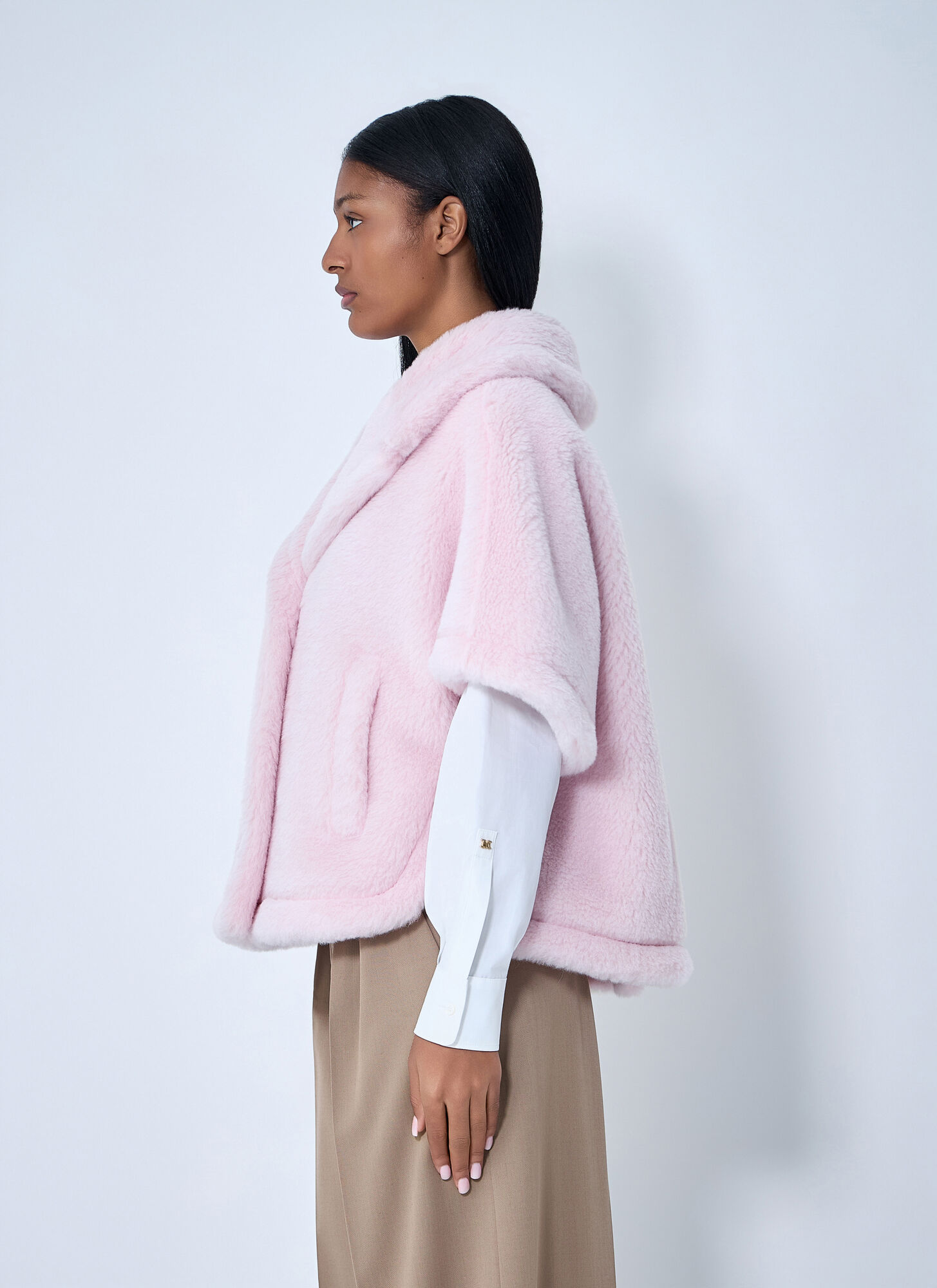  Max Mara Max Mara Corvino Coat - Frau Mäntel Pink S - M 