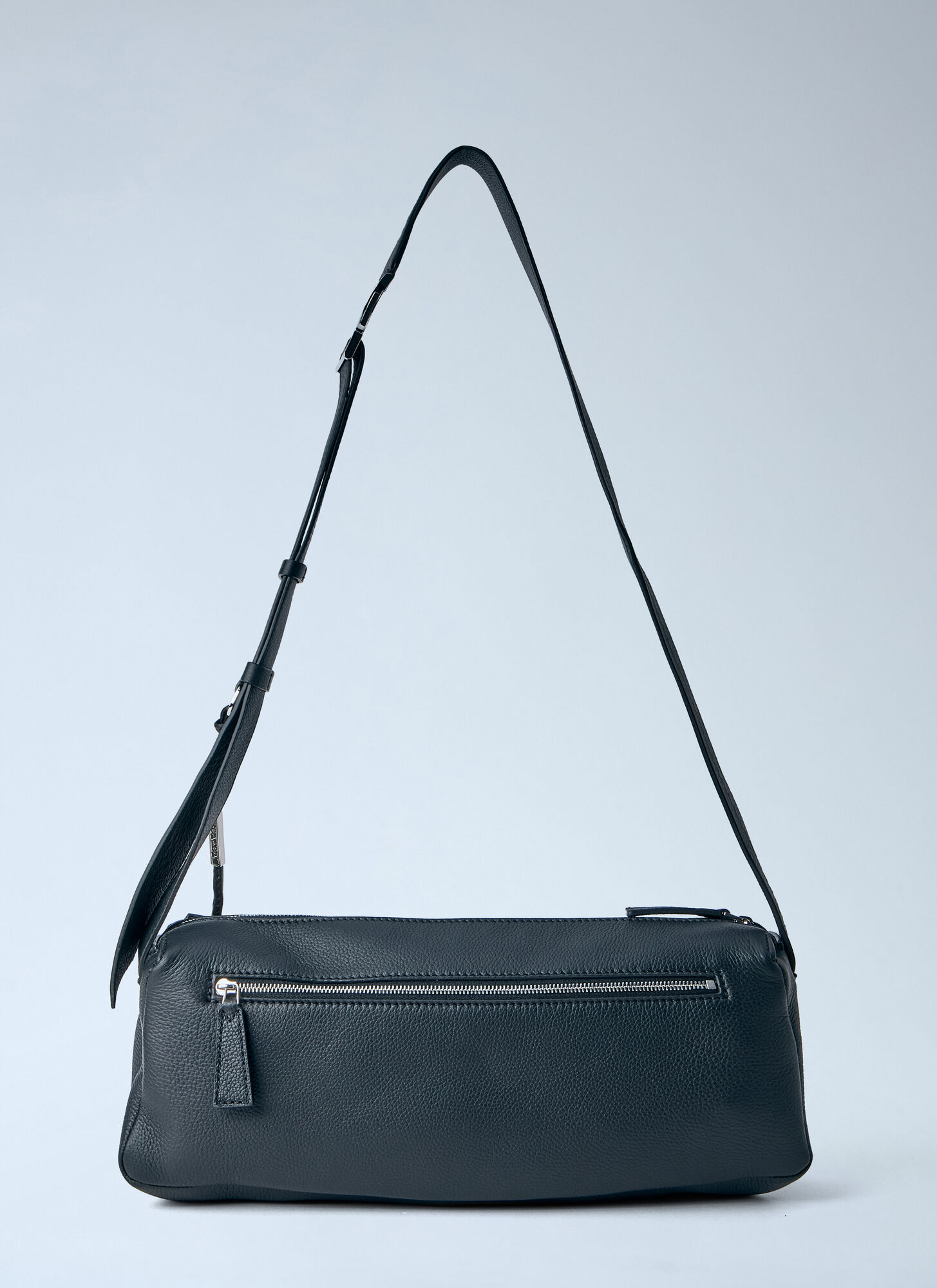  Max Mara Max Mara Rectangular Leather Shoulder Bag - Frau Schultertaschen Black One Size 