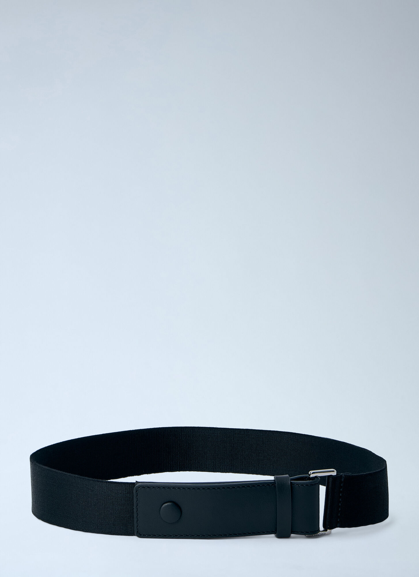 Max Mara Max Mara Elasticated Webbing Belt  - Frau Gürtel Black S 