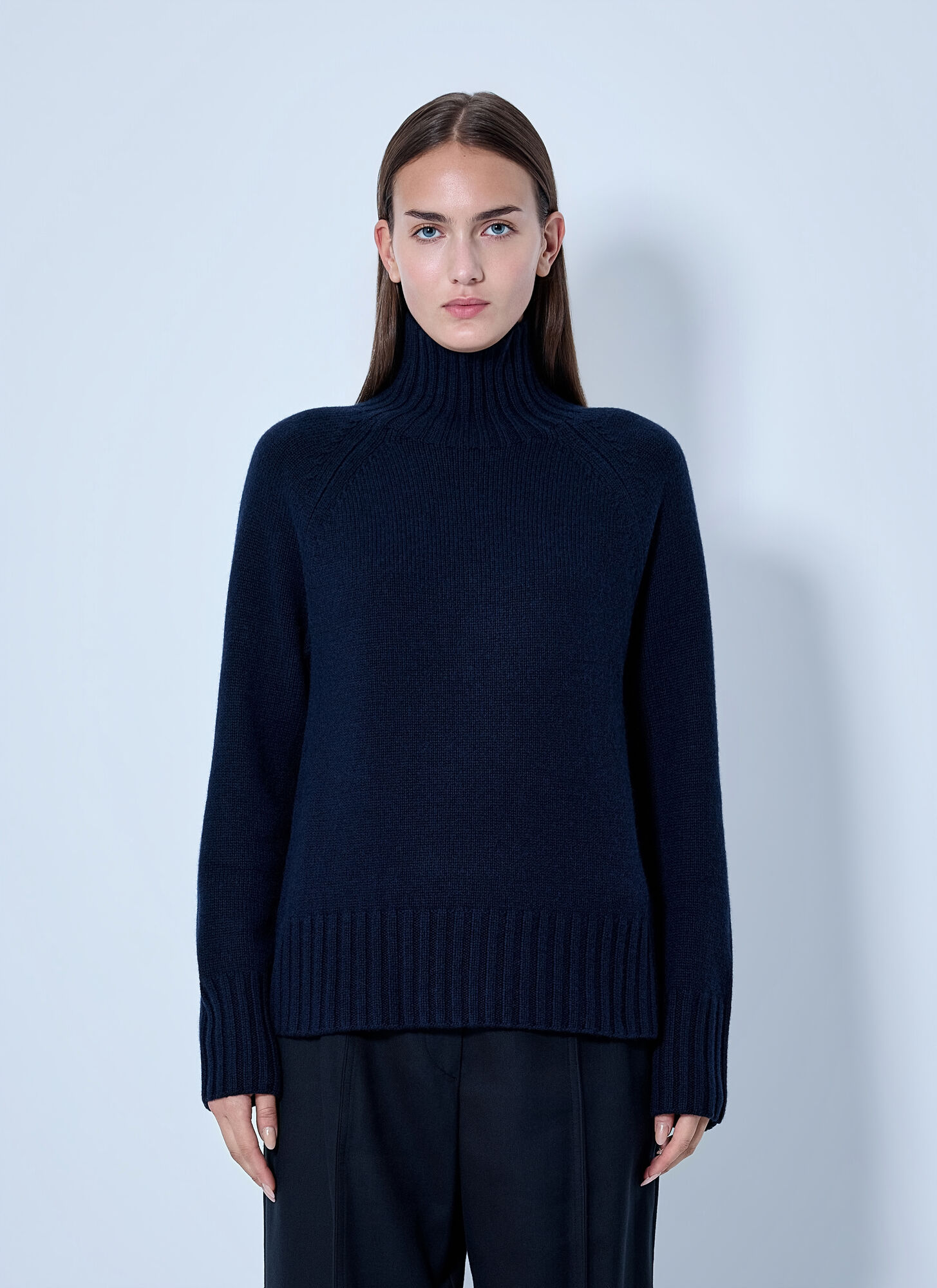 Max Mara , Turtlenecks, Female, Blue, Xs, Mantova Turtleneck Jumper - Image 2