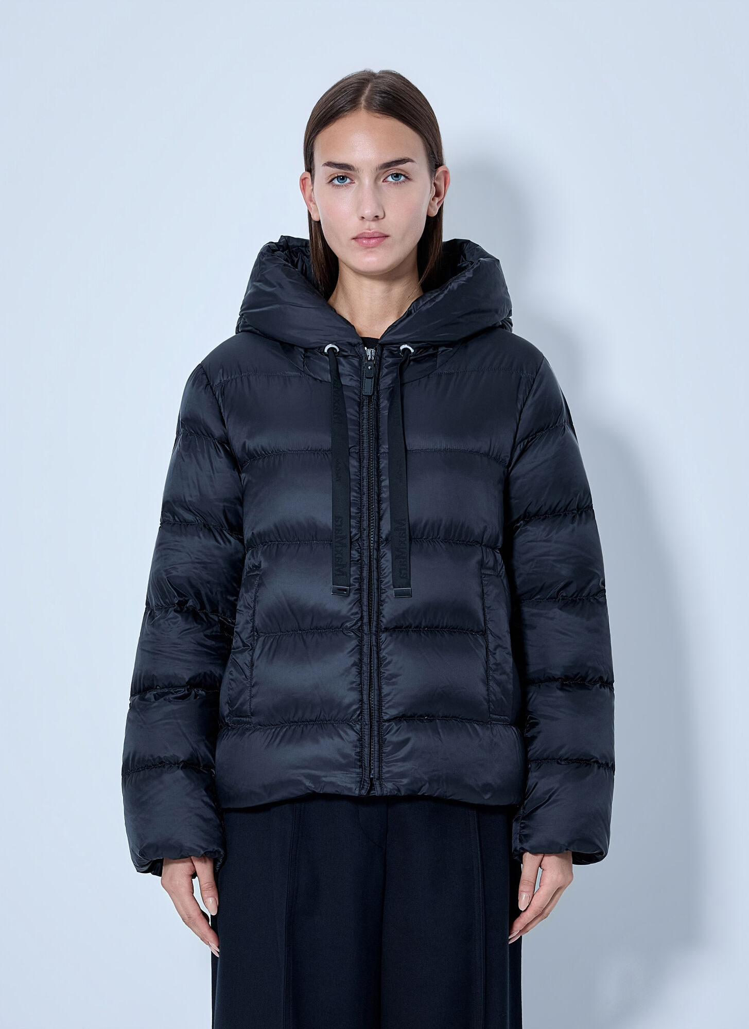Max Mara The Cube Padded Hooded Jacket - Woman Jackets Black It - 38