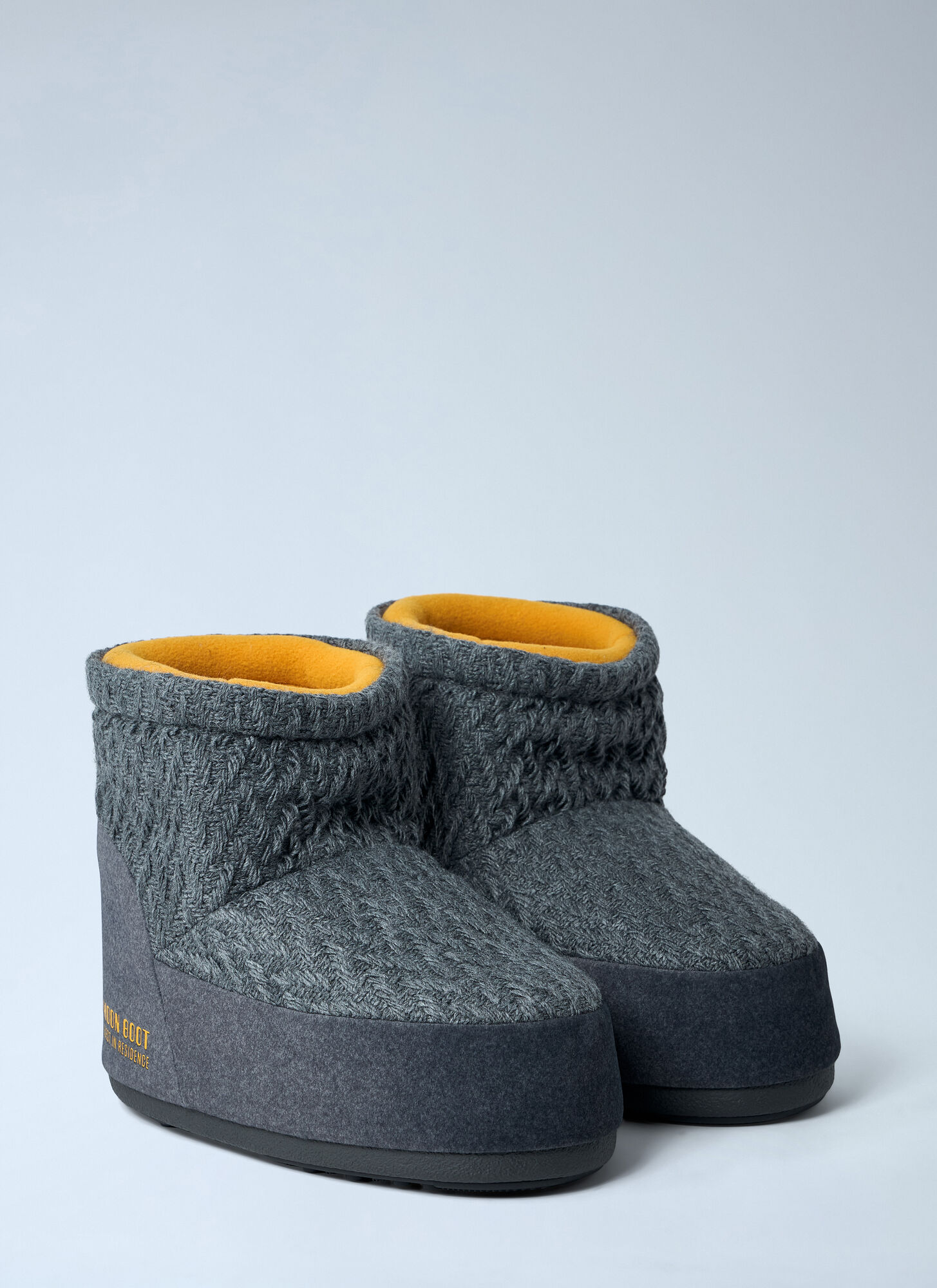  Moon Boot X Guest In Residence Moon Boot X Guest In Residence Icon Low Nolace Knit Boots -  Stiefel Grey Eu 33 - 35 