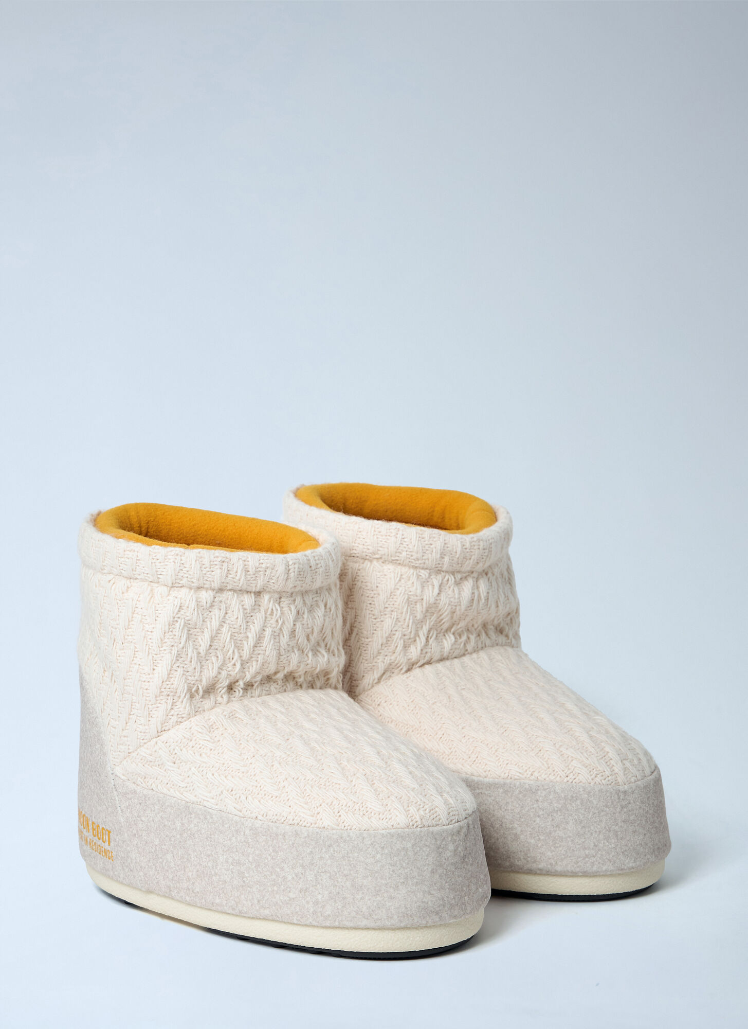  Moon Boot X Guest In Residence Moon Boot X Guest In Residence Icon Low Nolace Knit Boots -  Stiefel Cream Eu 42 - 44 
