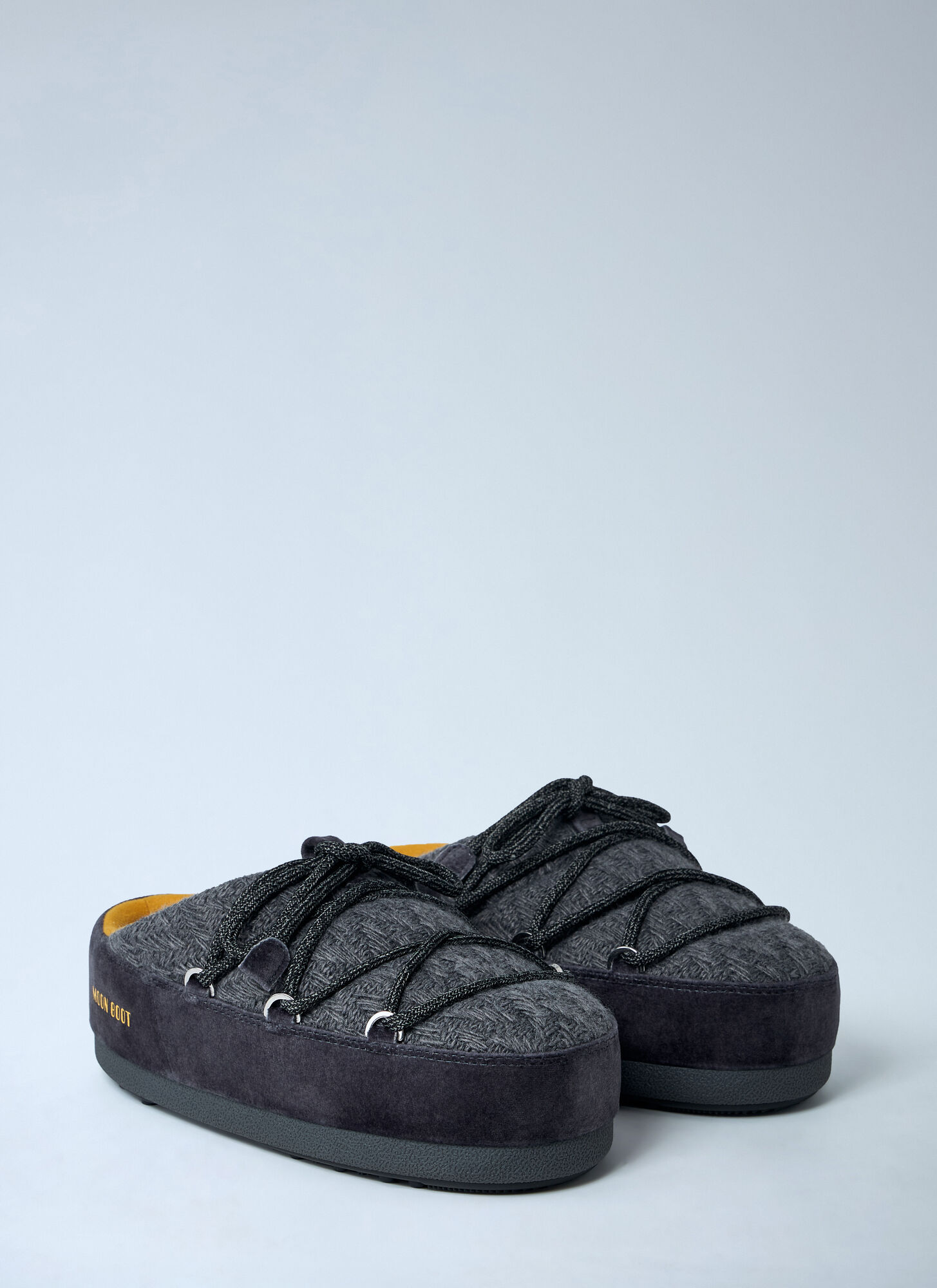  Moon Boot X Guest In Residence Moon Boot X Guest In Residence Evx Knit Mules -  Slip Ons Grey Eu 35 - 36 