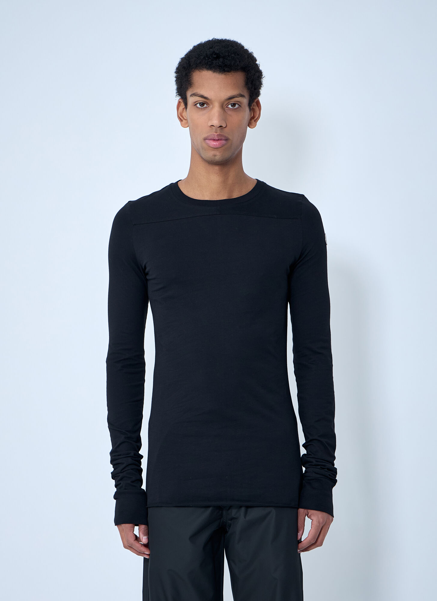 Moncler + Rick Owens Girders T-shirt -  T-shirts Black S　モンクレール + リック オウエンス ガーダー T シャツ - T シャツ ブラック S Moncler