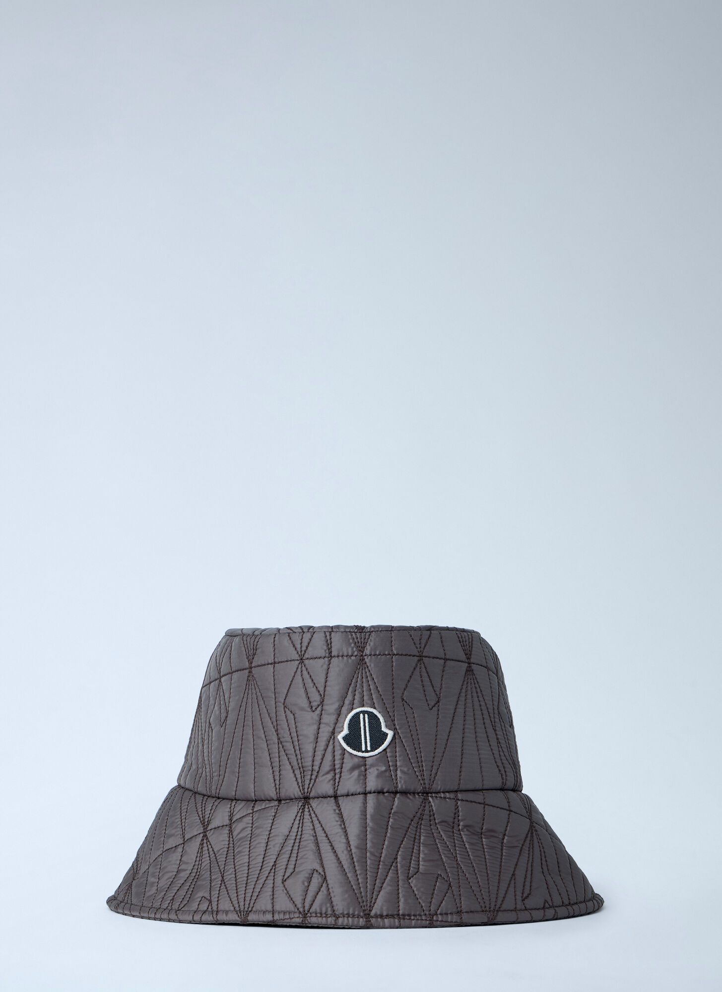 Moncler + Rick Owens Unisex Grey Quilted Bucket Hat - Hats M