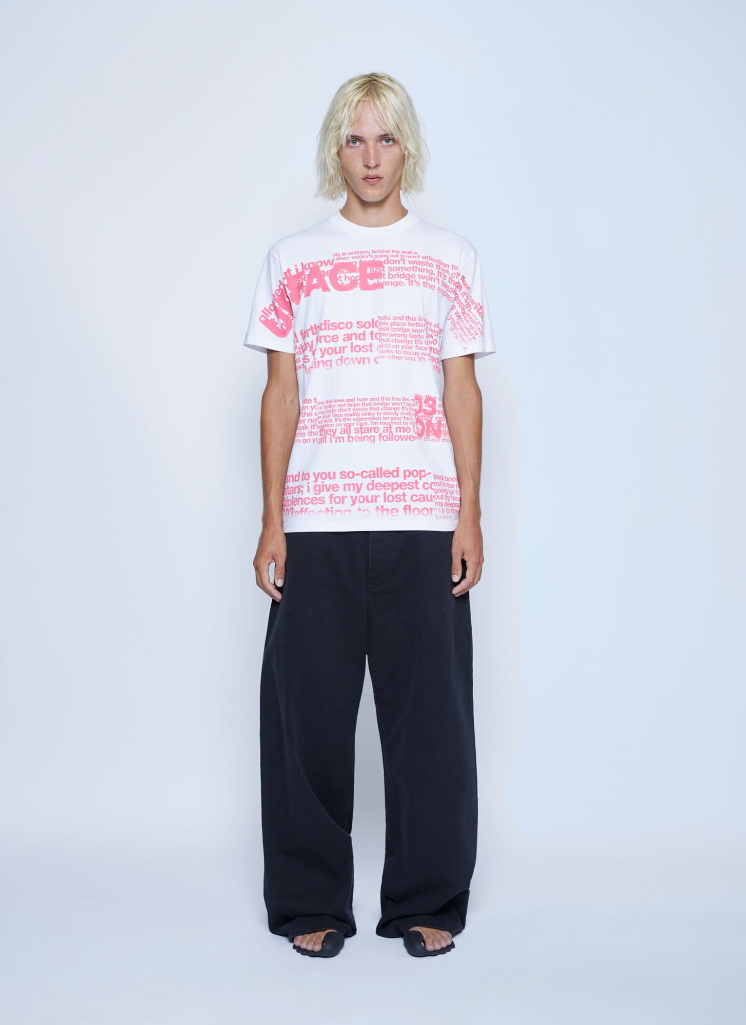 Mechatok X Ln-cc Expression On Your Face T-shirt In White