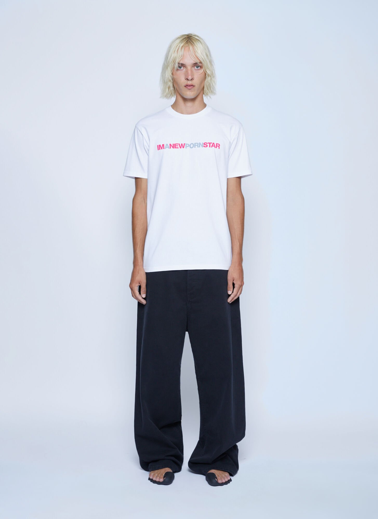 Mechatok X Ln-cc I'm A New Porn Star T-shirt In White