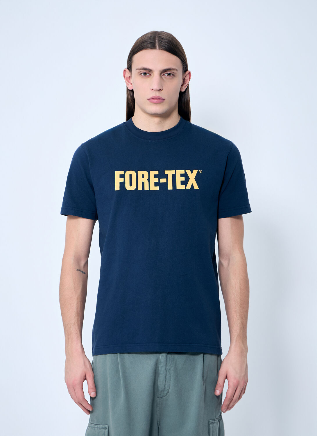 Metalwood Studio Fore-tex T-shirt In Navy