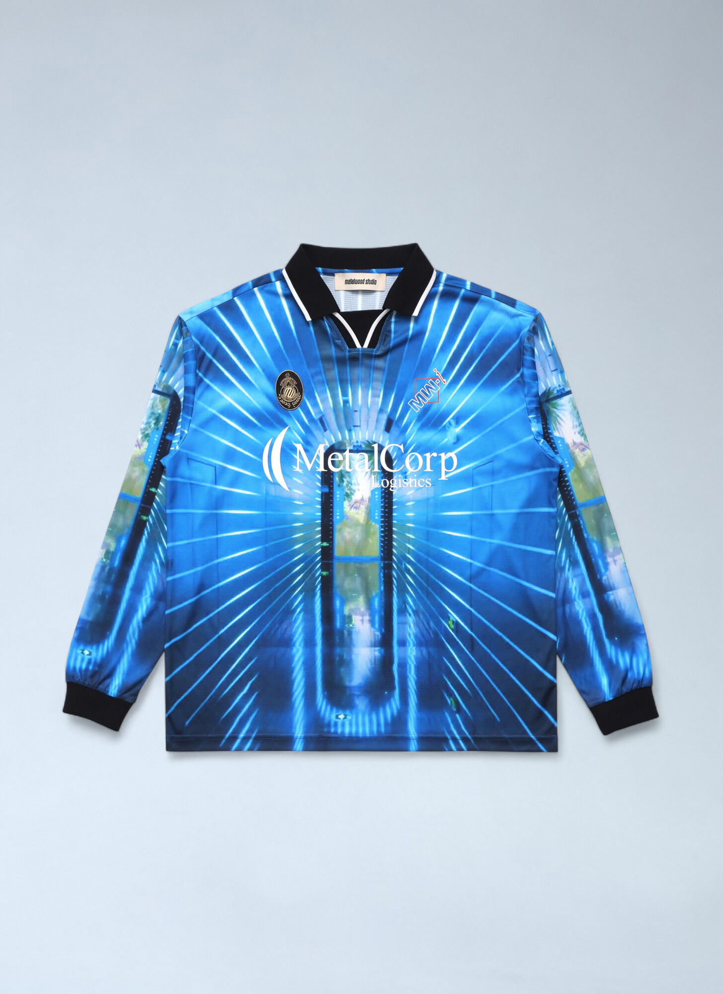 Metalwood Studios Ktv Jersey Logo Motif T-shirt In Blue